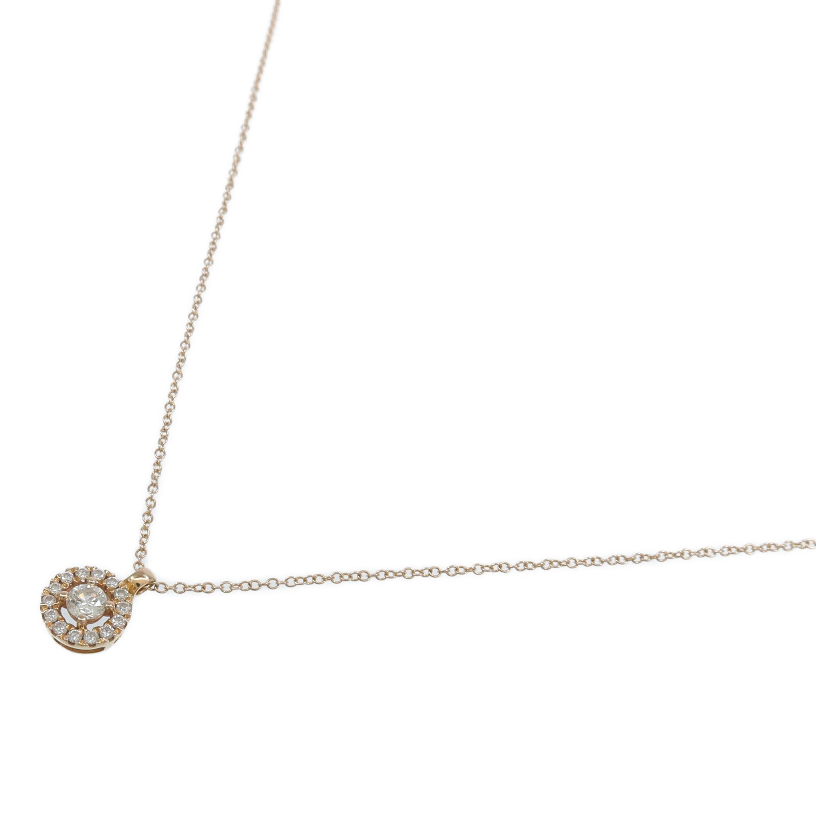 JEWELRY 18K玫瑰金Diamond Necklace鑽石項鍊