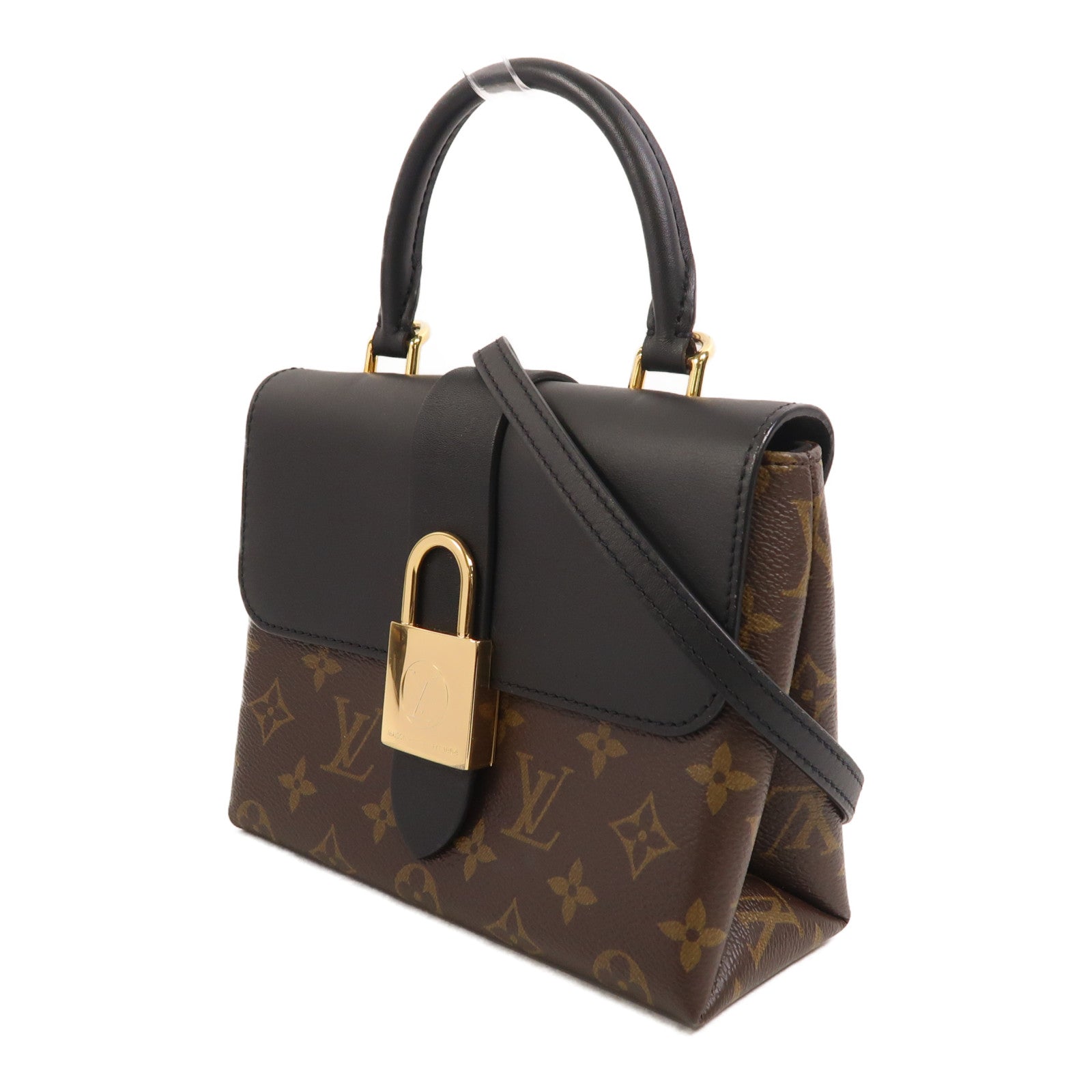 LOUIS VUITTON 【激減優惠】Monogram Locky BB金扣手挽肩背兩用袋