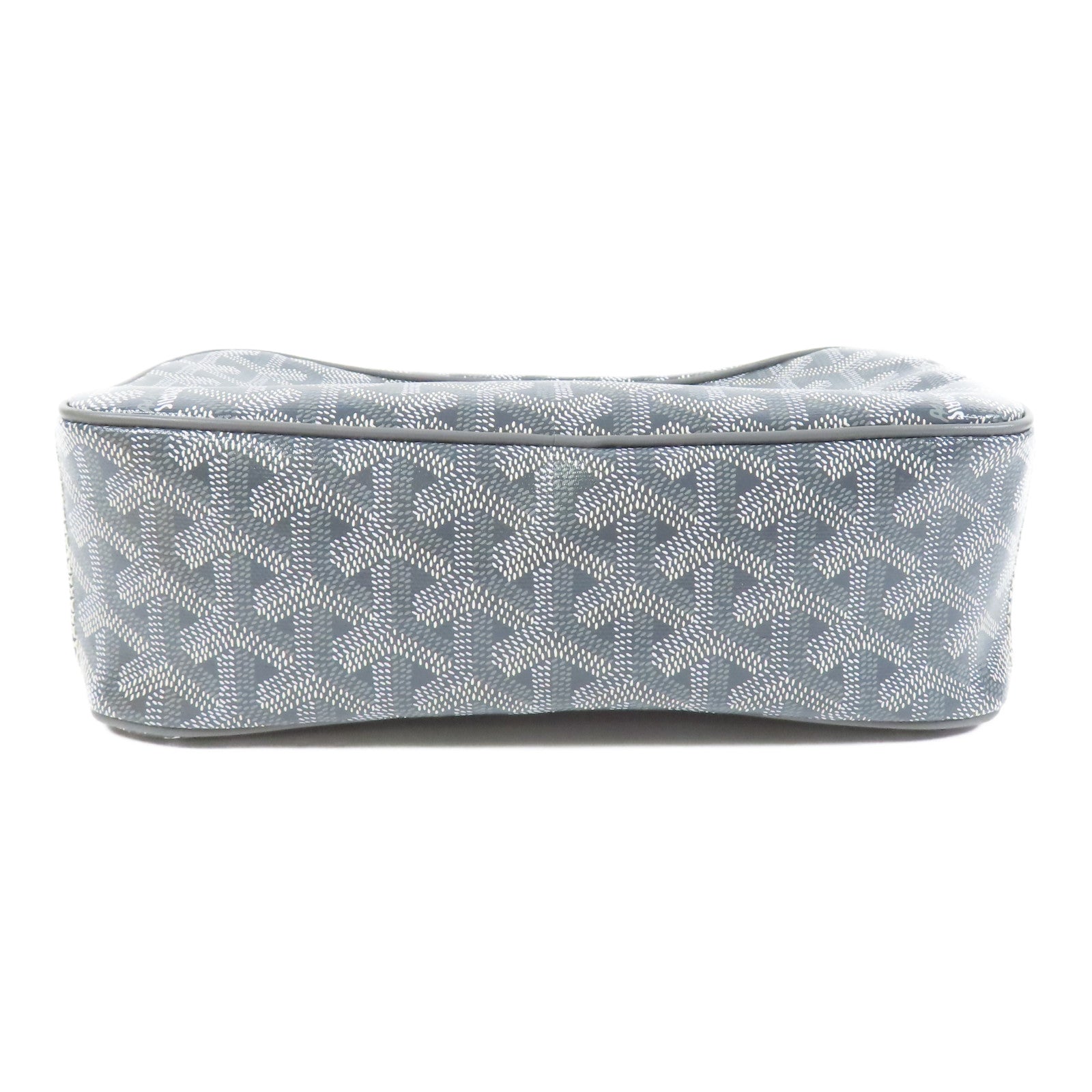GOYARD 塗層帆布Sac Cap Vert銀扣肩背袋
