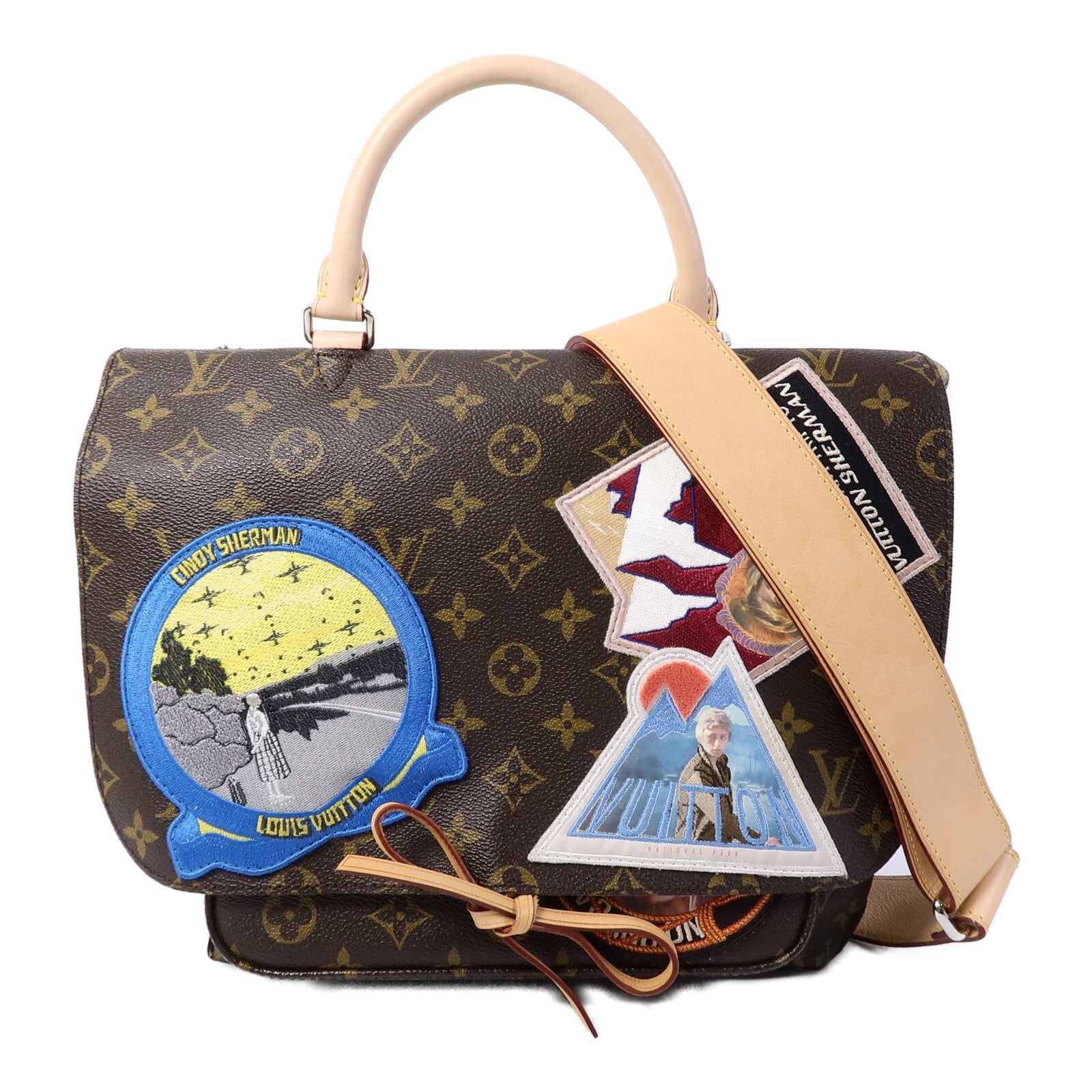 LOUIS VUITTON Monogram Candy Sherman Camera Messenger手挽肩背兩用袋