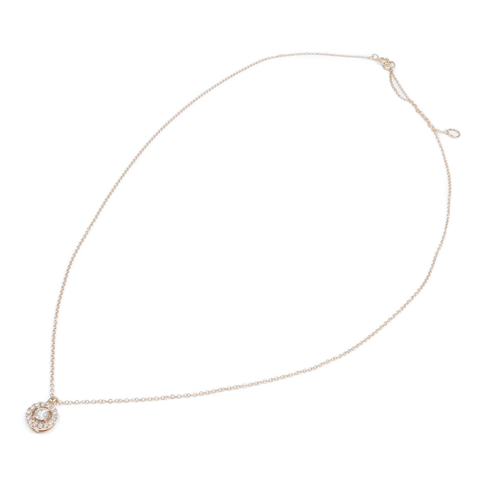 JEWELRY 18K玫瑰金Diamond Necklace鑽石項鍊