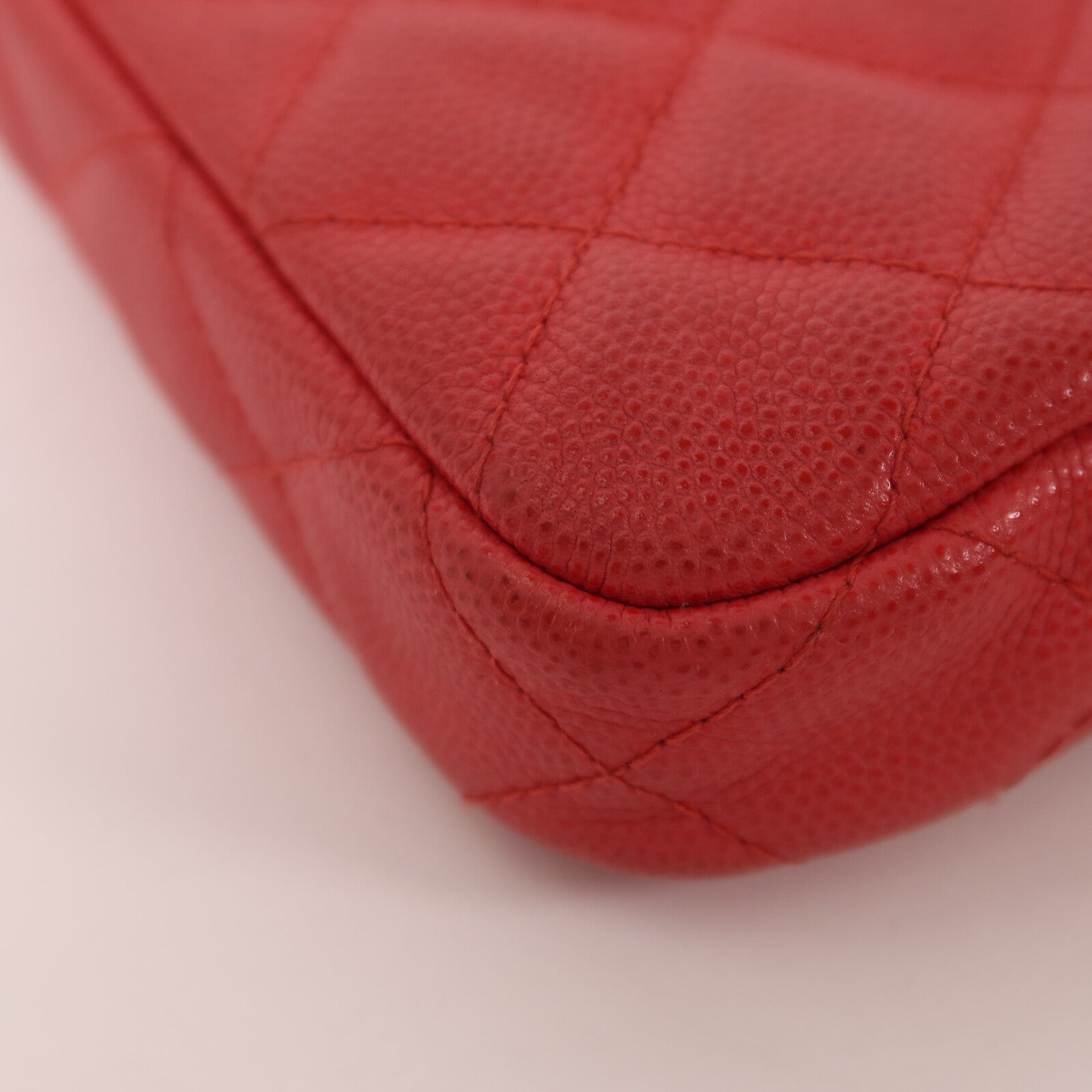 CHANEL 牛皮皮革Chain Shoulder鏈帶肩背袋