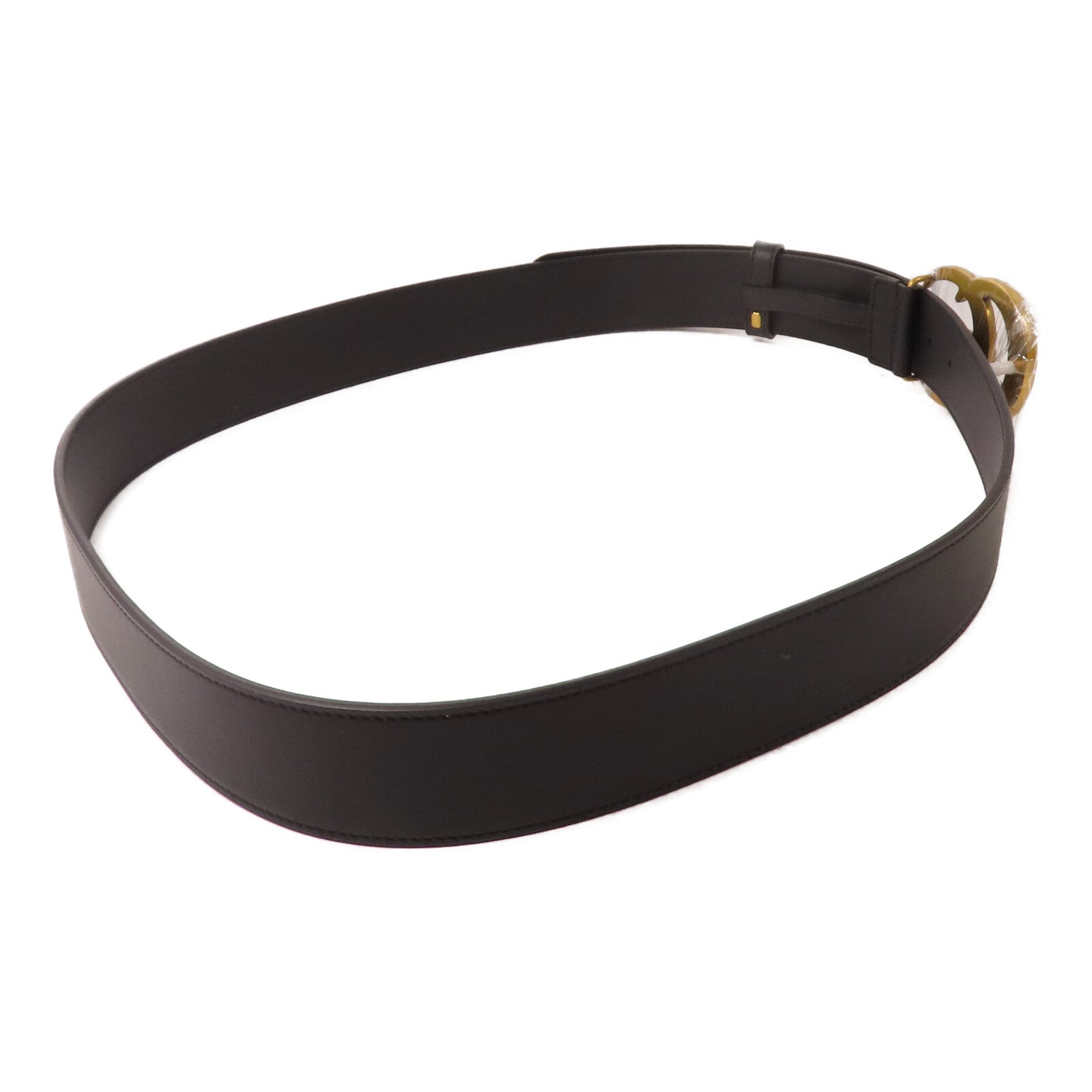 GUCCI 牛皮皮革Belt金扣皮帶