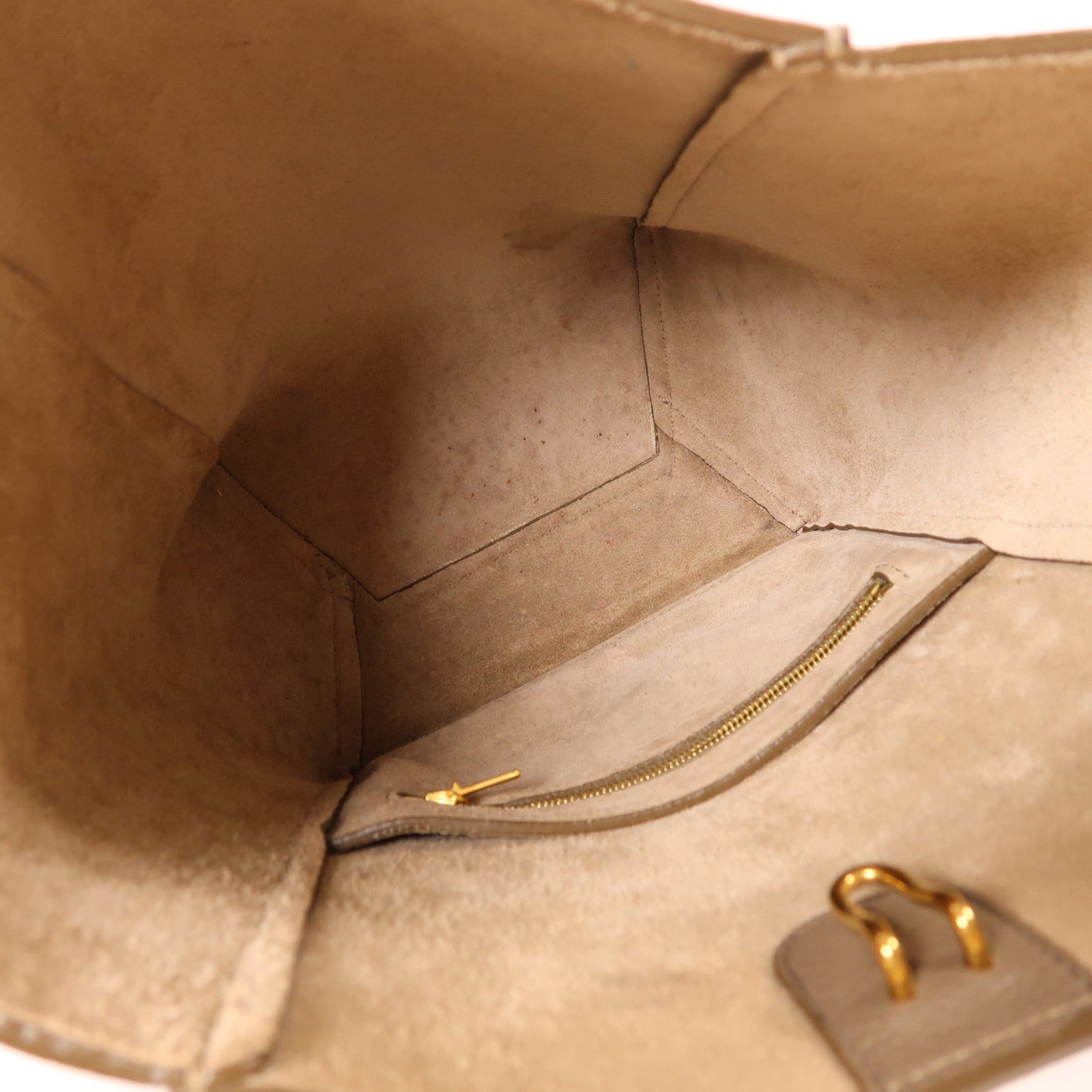 CELINE 牛皮皮革Sangle Bucket Bag金扣肩背袋