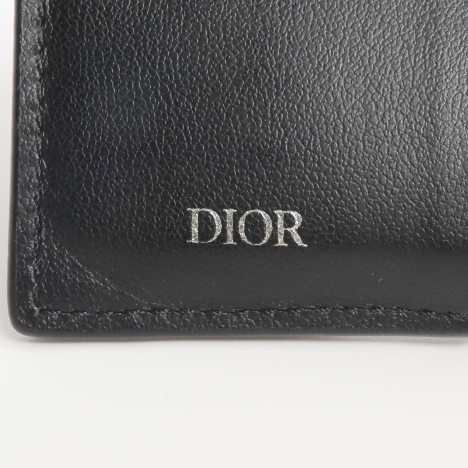 Dior 牛皮皮革Vertical Bifold Wallet錢包