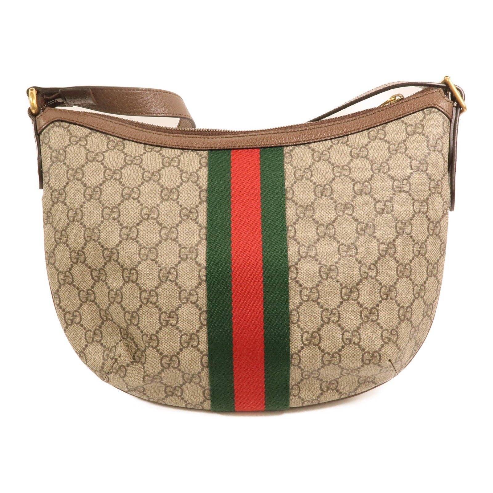 GUCCI 塗層帆布Ophidia GG Small金扣肩背袋
