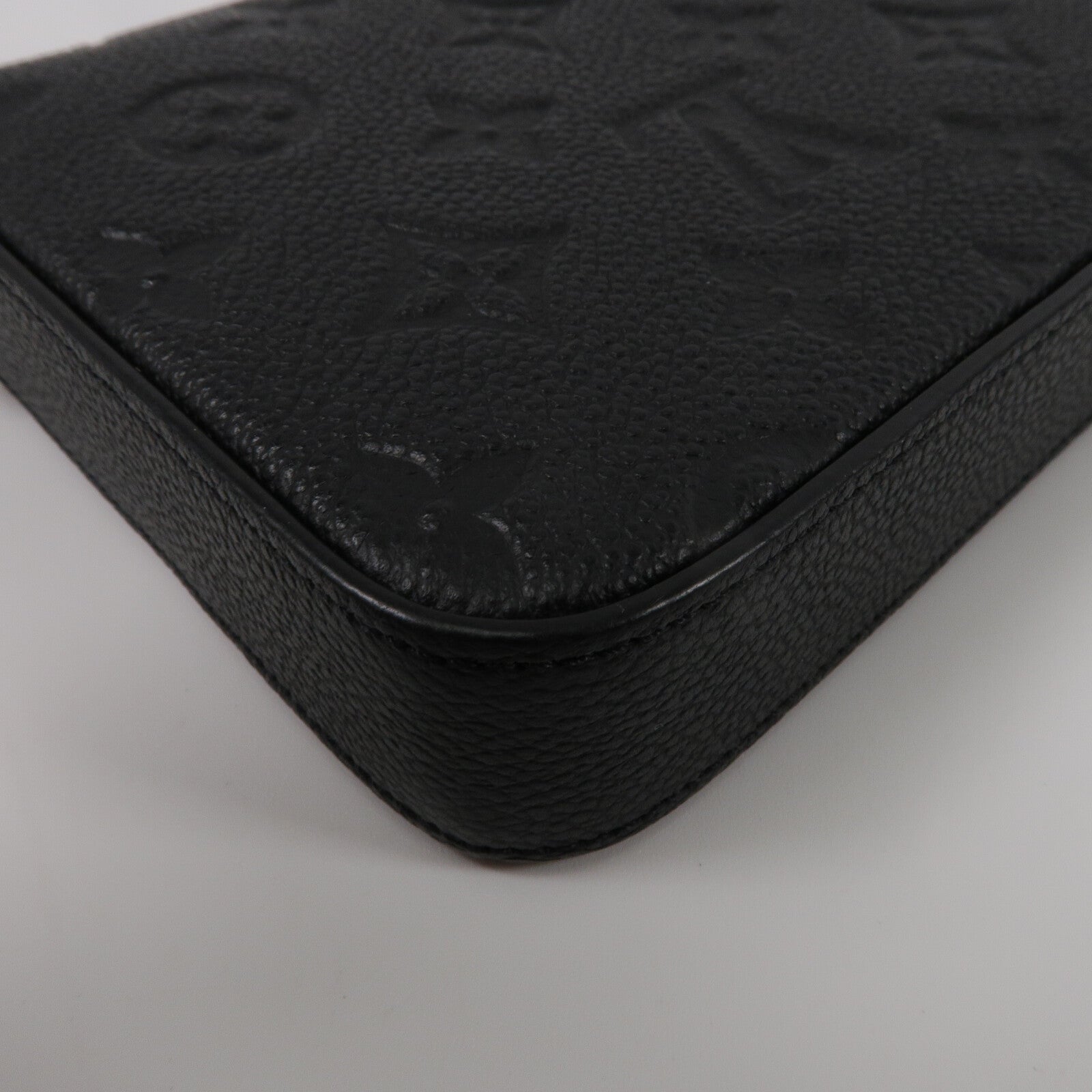 LOUIS VUITTON Monogram Empreinte Felicie Pochette鏈帶肩背袋