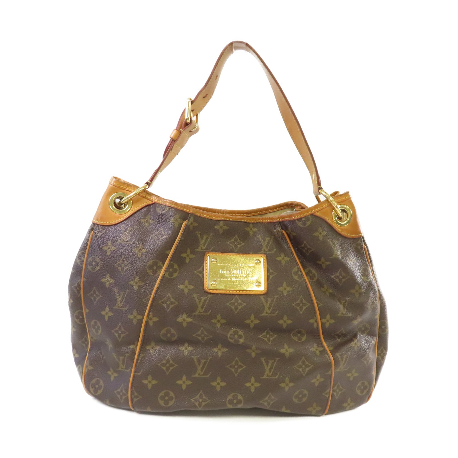 LOUIS VUITTON **【激減優惠】Monogram Galliera PM Shoulder Bag金扣肩背袋啡色