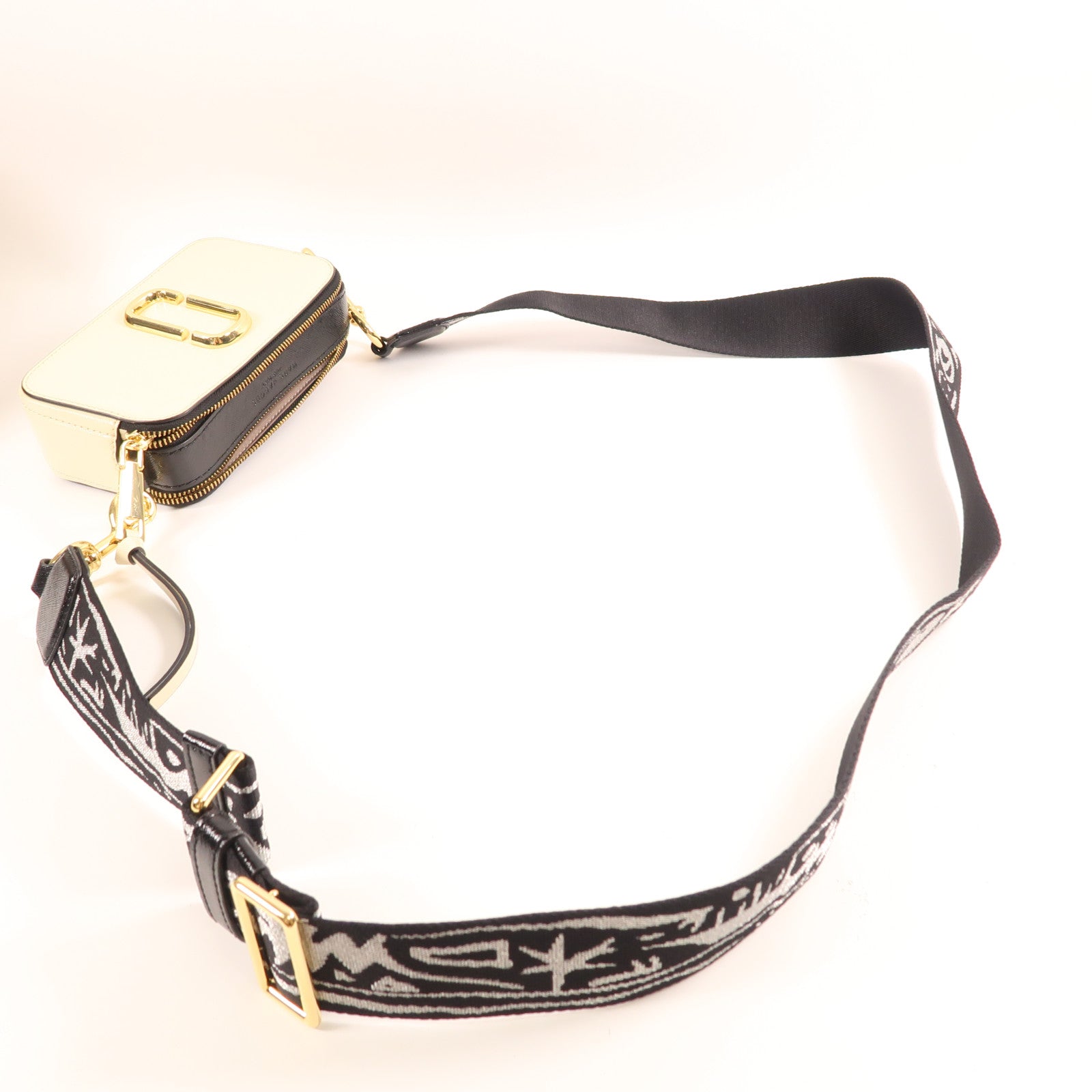 MARC JACOBS 牛皮皮革Shoulder Bag金扣肩背袋