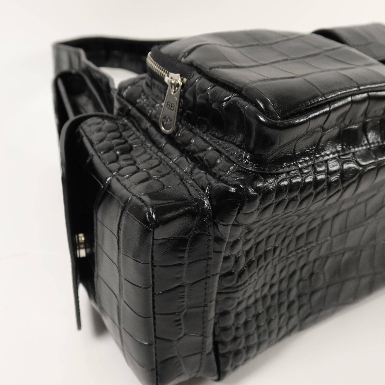 BALENCIAGA 牛皮皮革SuperBusy Sling Bag肩背袋