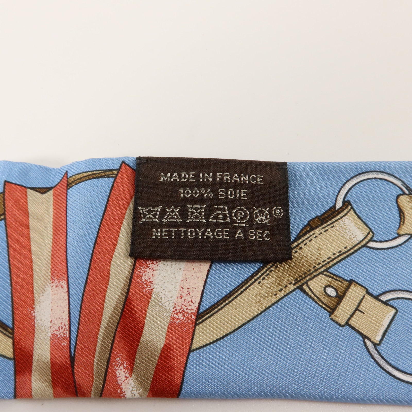 HERMES 絲質Twilly絲巾