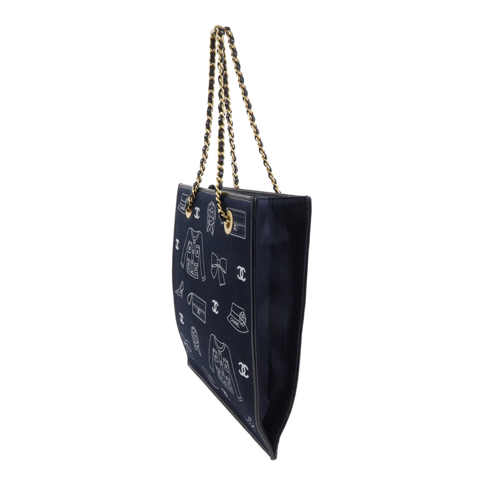 CHANEL 帆布Handbag手挽袋