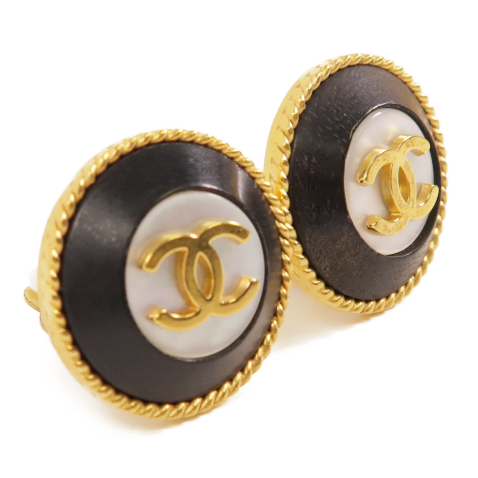 CHANEL Brass Earrings耳環