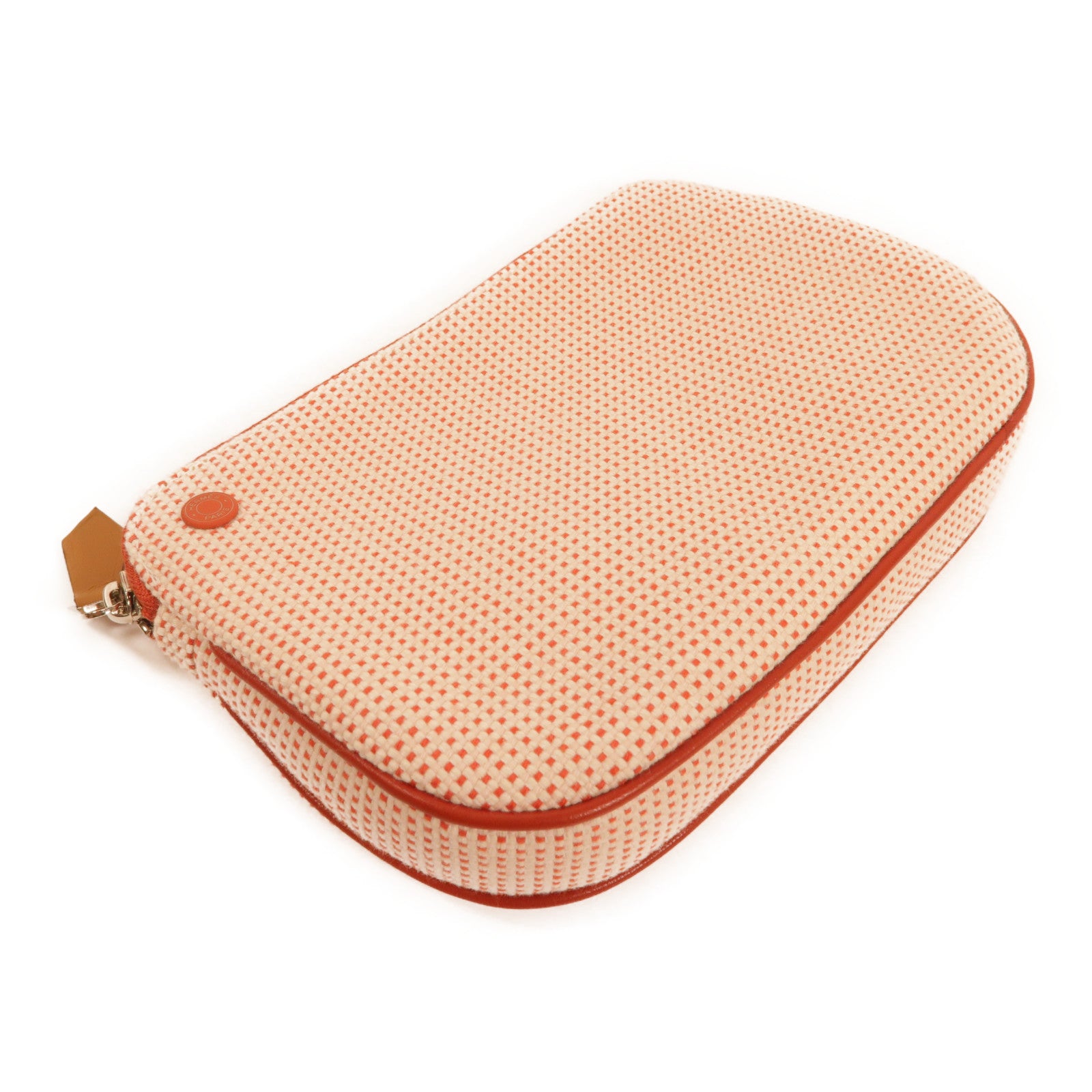 HERMES 帆布Echappee Case手拿包