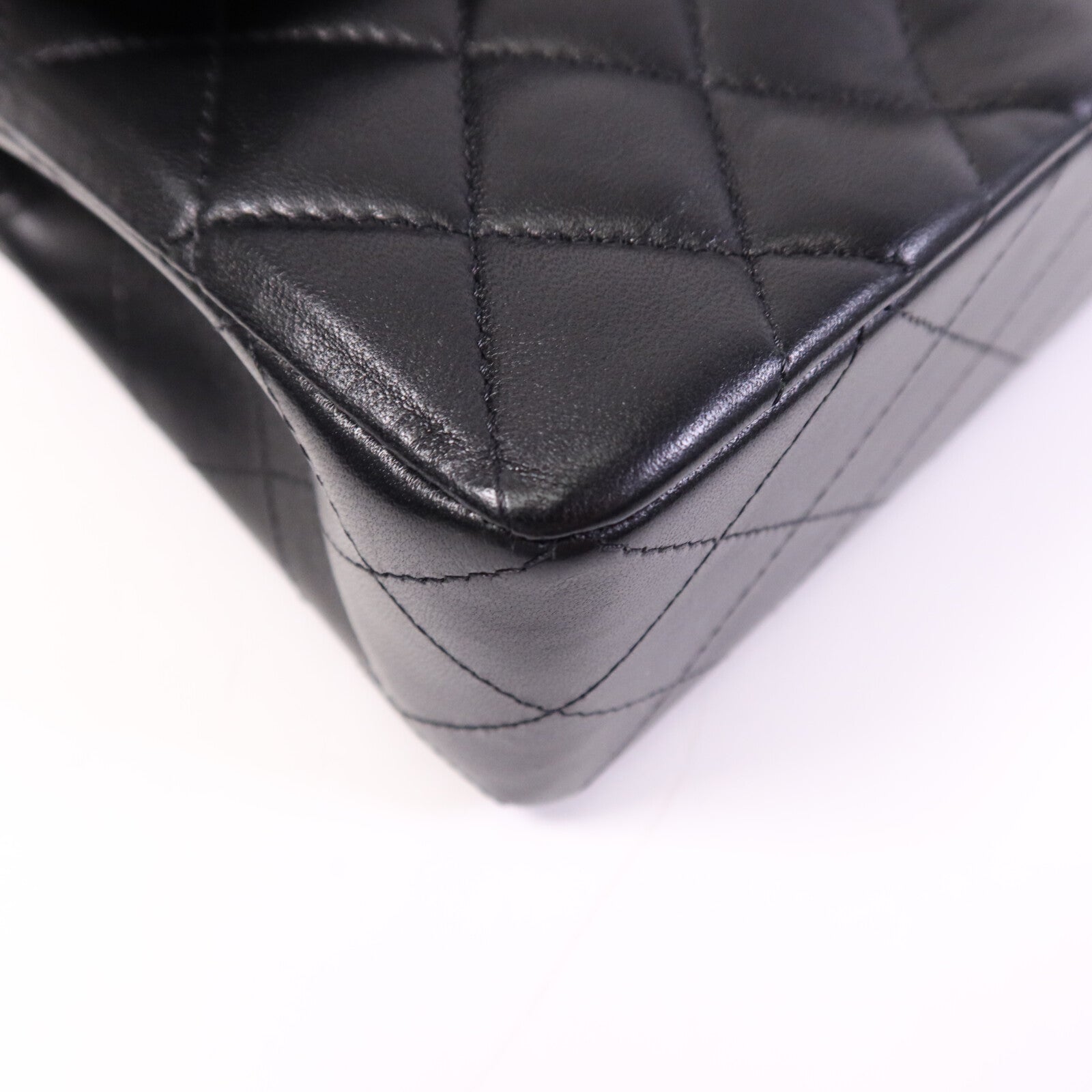 CHANEL 羊皮皮革Classic 23金扣鏈帶肩背袋
