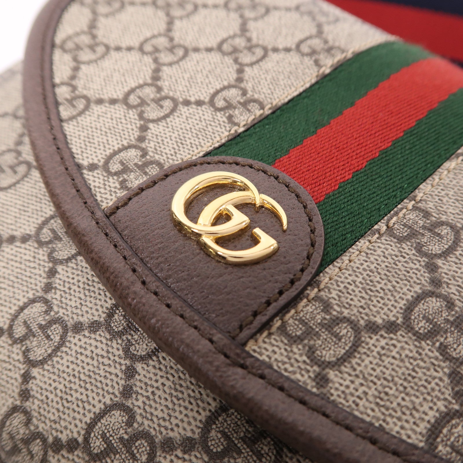 GUCCI 塗層帆布Ophidia GG肩背袋