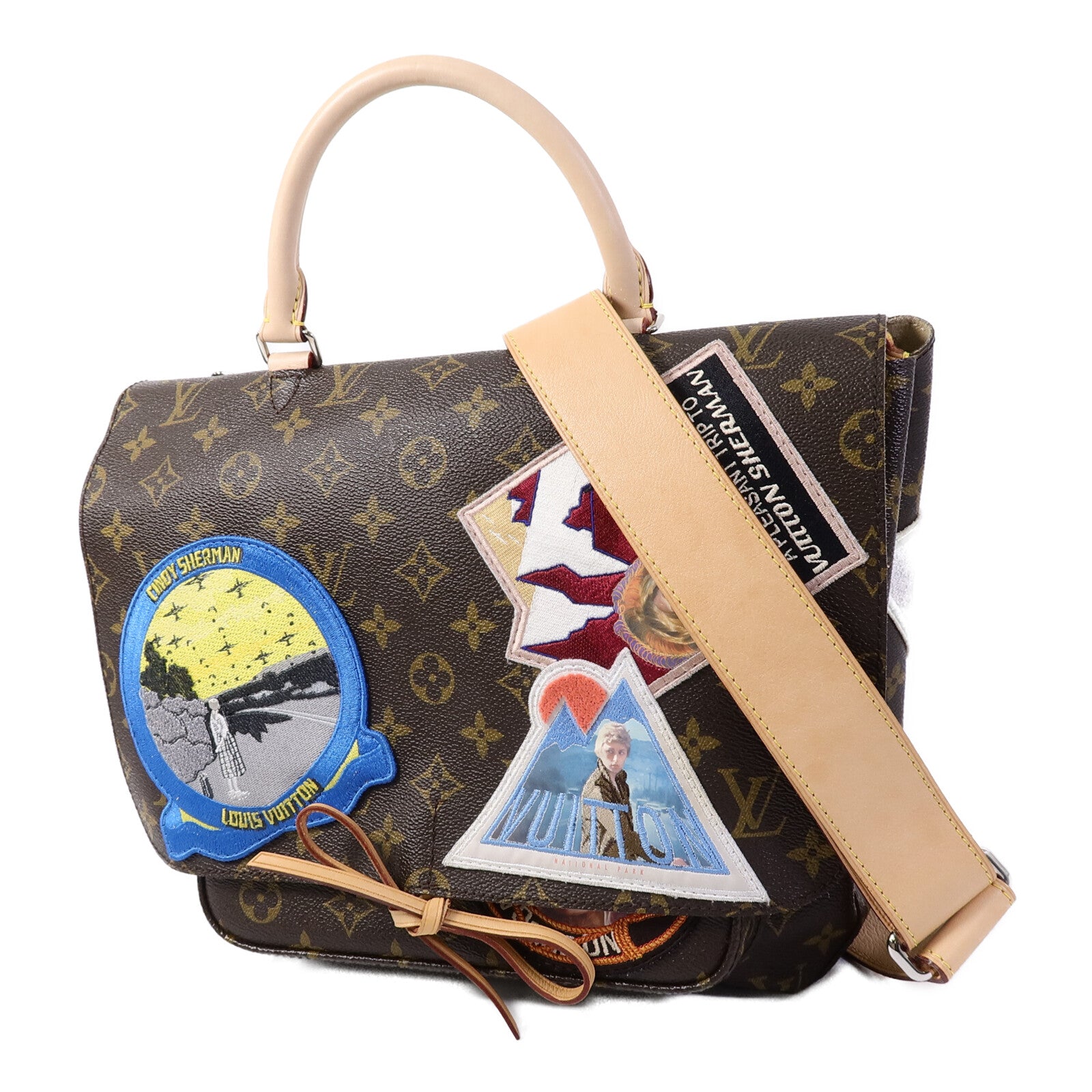 LOUIS VUITTON Monogram Candy Sherman Camera Messenger手挽肩背兩用袋