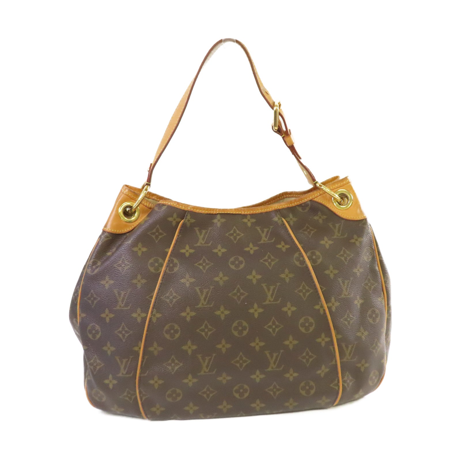 LOUIS VUITTON **【激減優惠】Monogram Galliera PM Shoulder Bag金扣肩背袋啡色