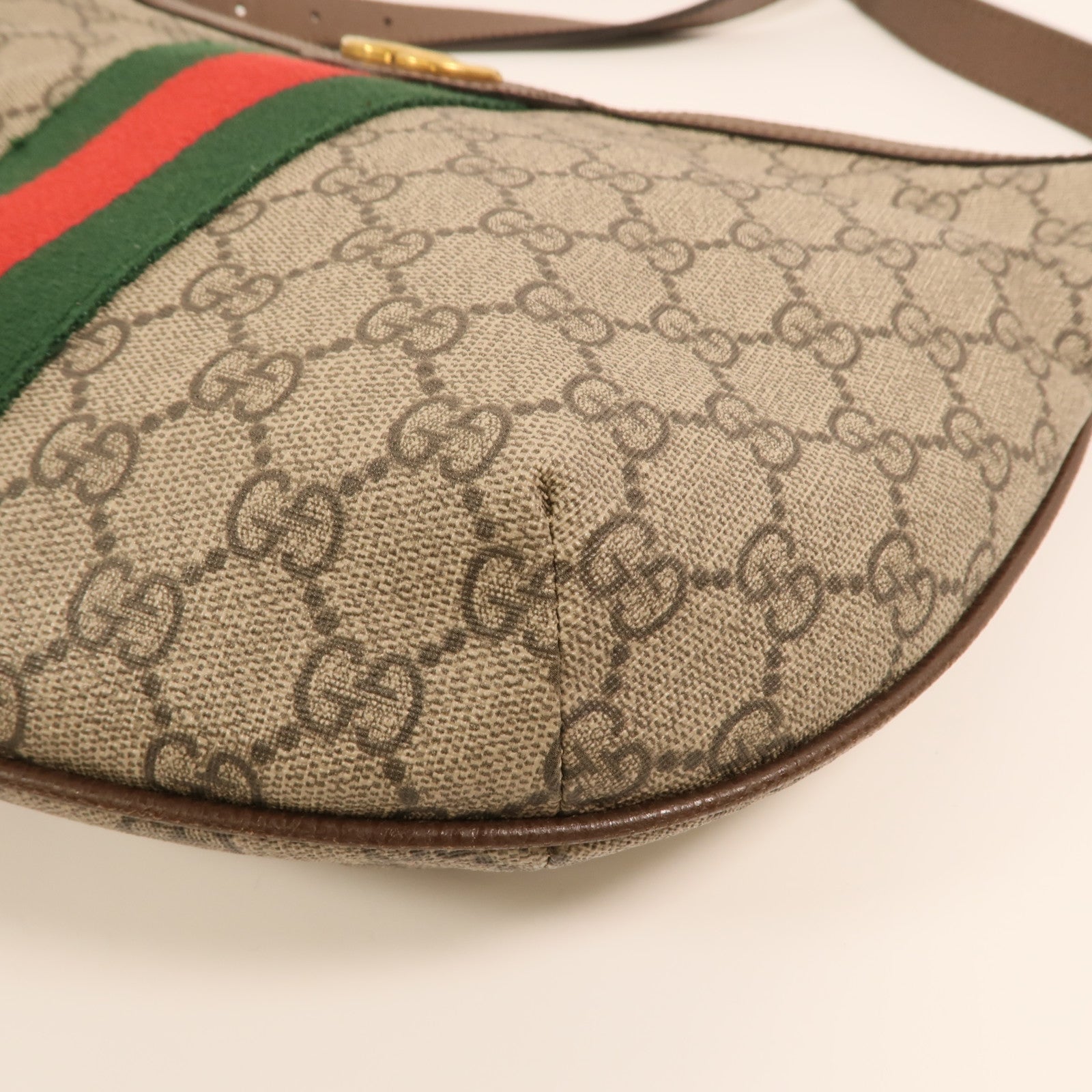 GUCCI 塗層帆布Ophidia GG Small金扣肩背袋