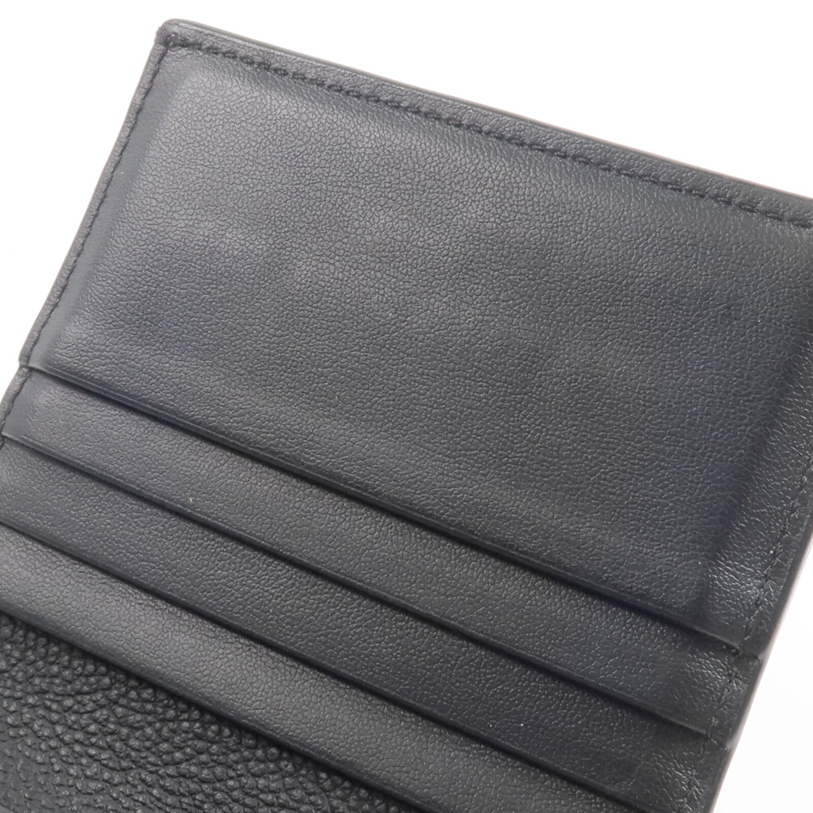 Dior 牛皮皮革Vertical Bifold Wallet錢包