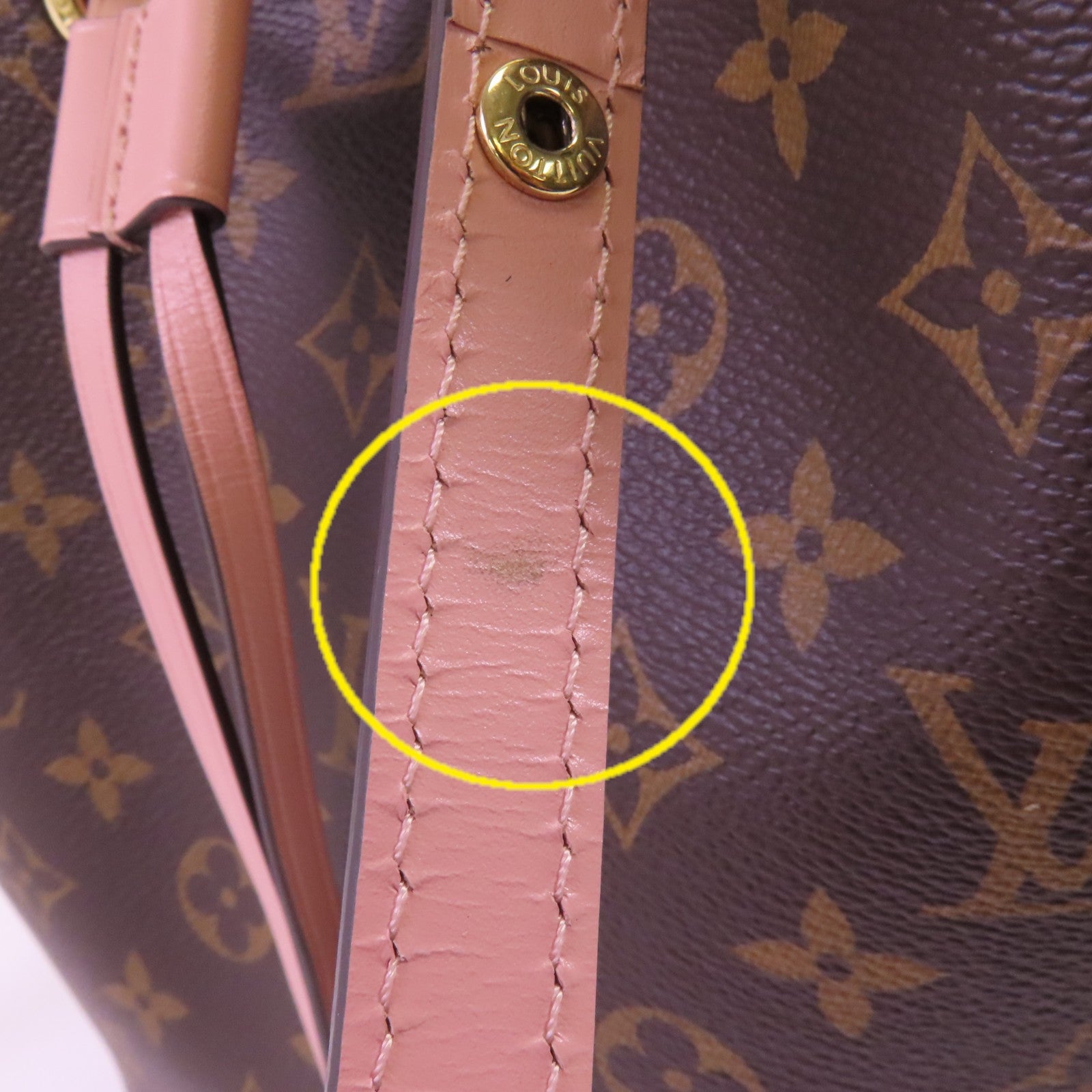 LOUIS VUITTON Monogram Neo Noe MM金扣肩背袋