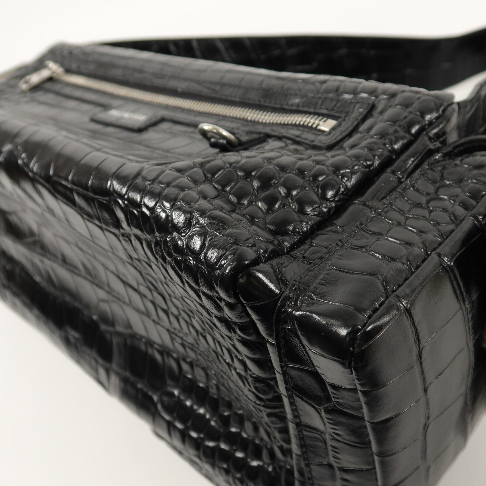 BALENCIAGA 牛皮皮革SuperBusy Sling Bag肩背袋