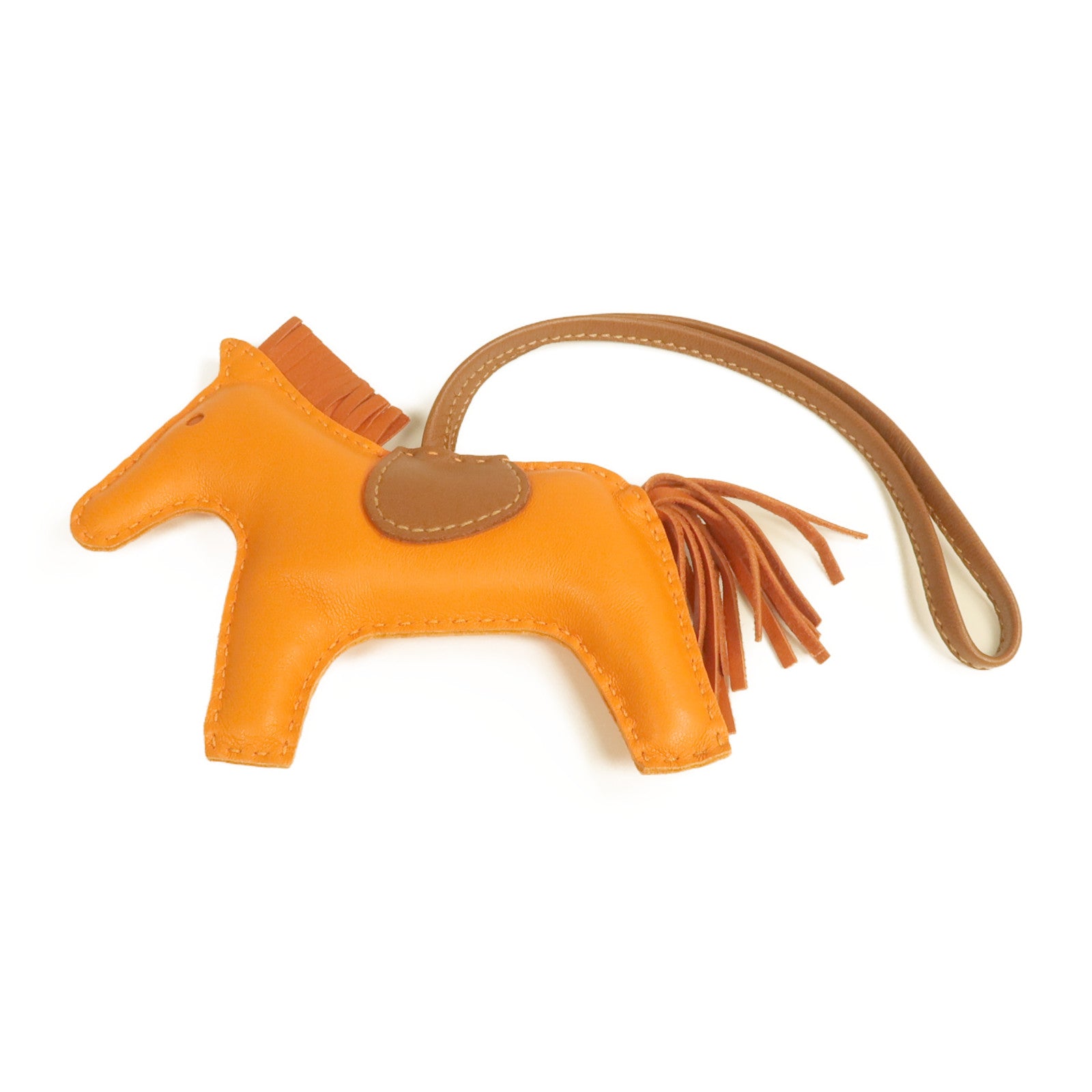 HERMES Milo皮革Rodeo MM掛飾