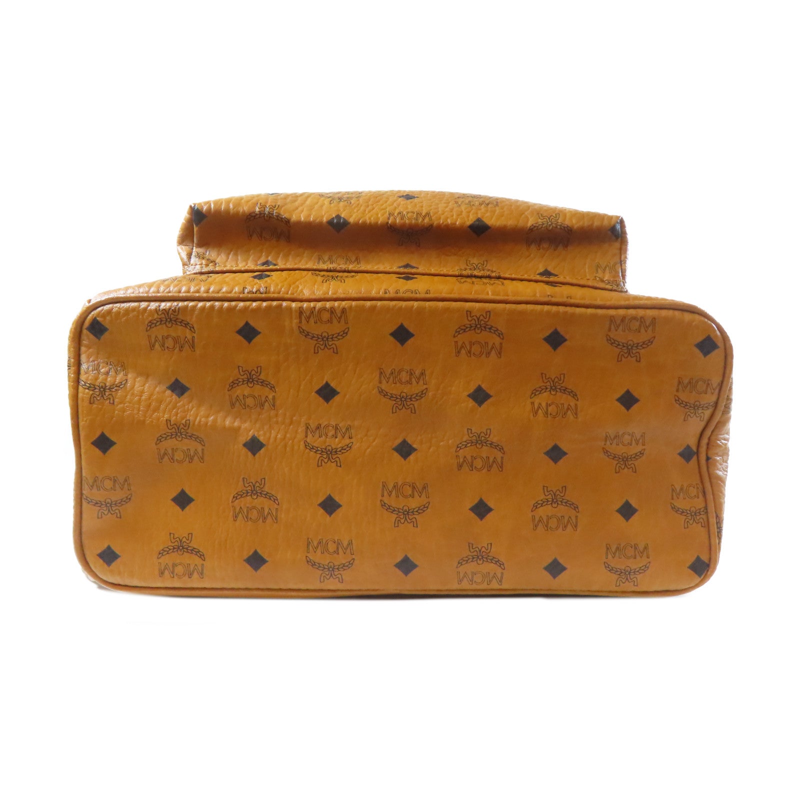 MCM 【激減優惠】皮革Starkside Studs Backpack金扣背包棕色
