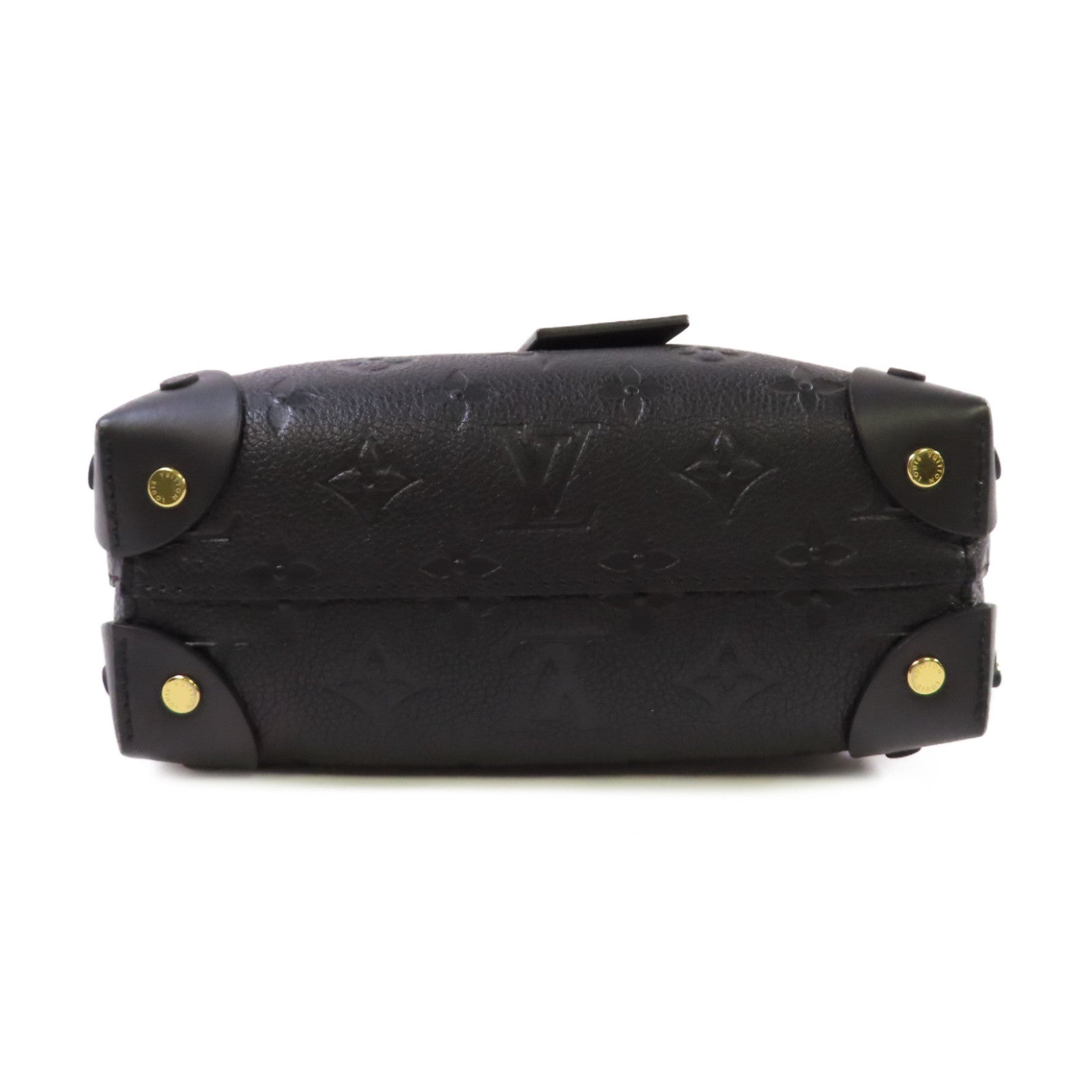 LOUIS VUITTON Monogram Empreinte Petite Malle Souple 2Way Shoulder Bag金扣手挽肩背兩用袋黑色