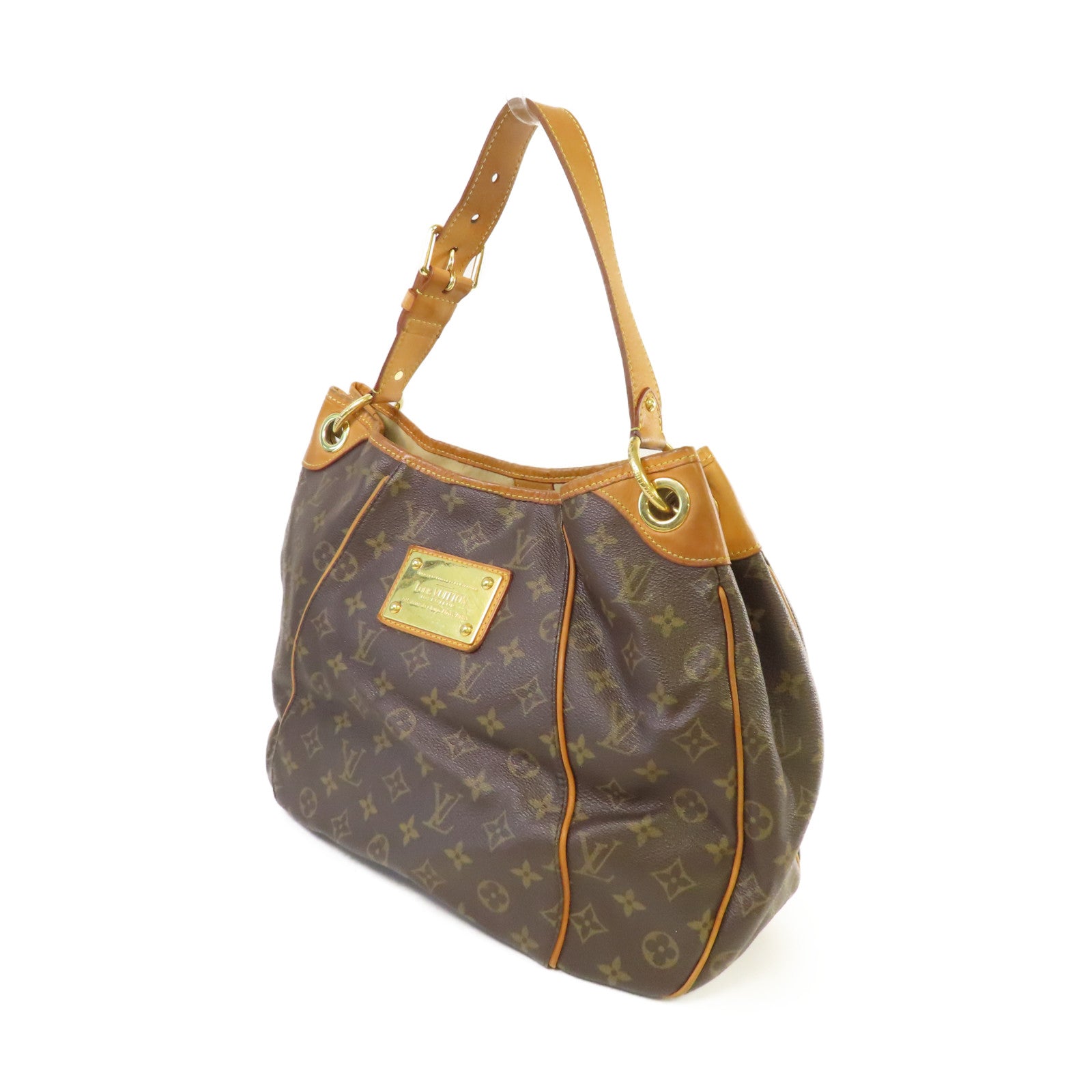 LOUIS VUITTON **【激減優惠】Monogram Galliera PM Shoulder Bag金扣肩背袋啡色