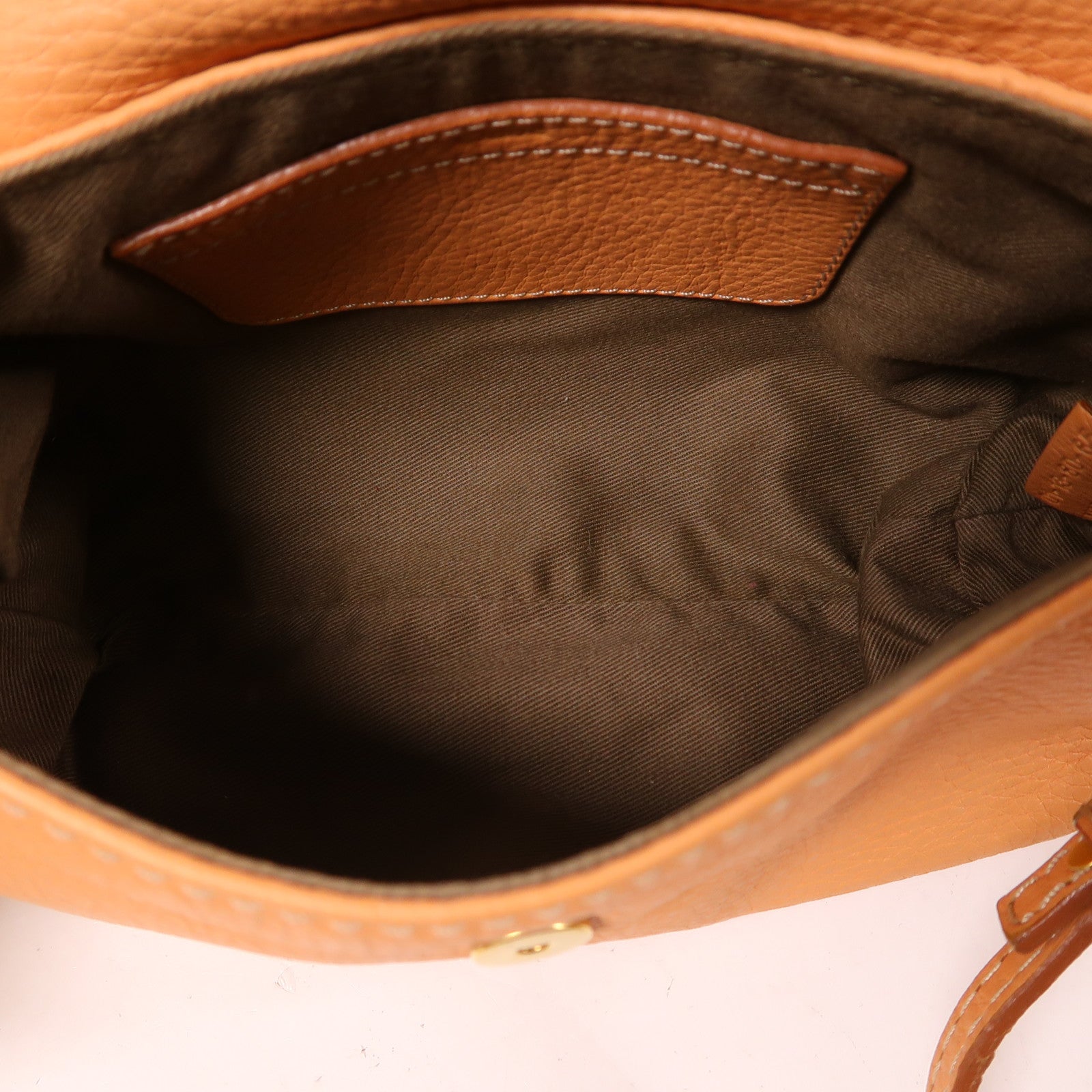 Chloe 牛皮皮革Shoulder Bag金扣肩背袋