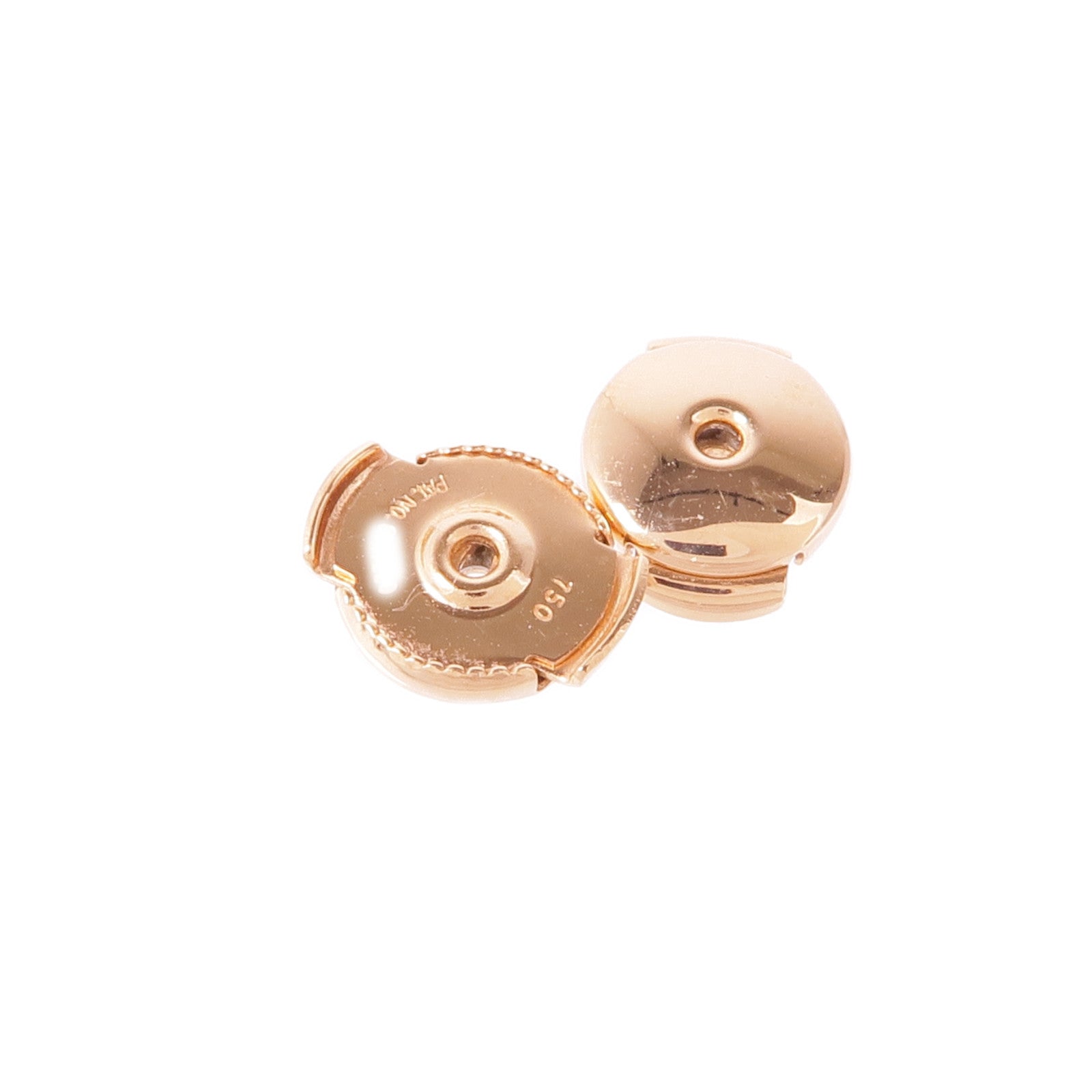 HERMES 【激減優惠】18K玫瑰金Chain D'ance Earrings鑽石耳環