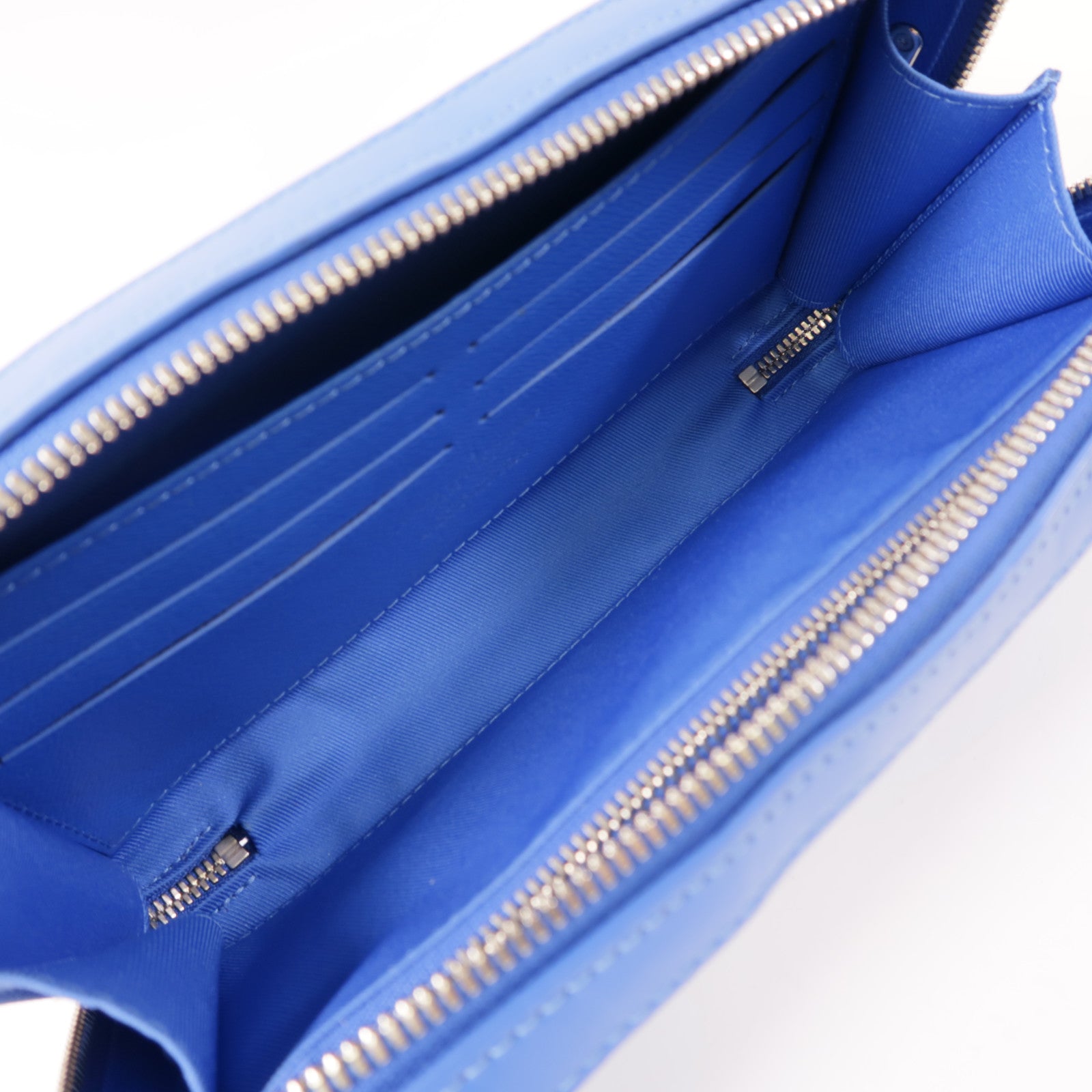 LOUIS VUITTON LV SHW Soft Trunk Wallet Shoulder Bag M45432 Monogram Clouds Blue