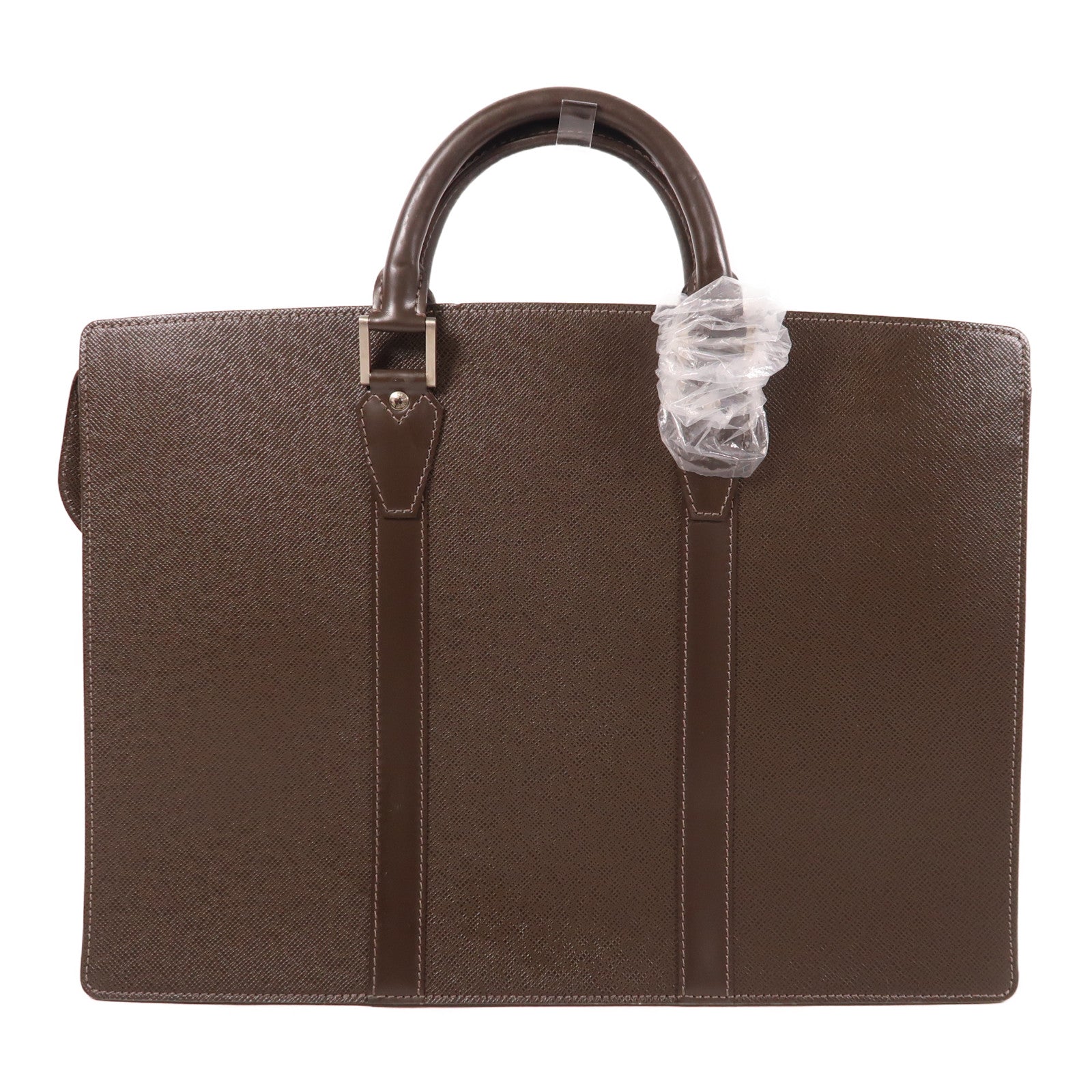 LOUIS VUITTON 【激減優惠】Taiga皮革Brief Case銀扣公事包