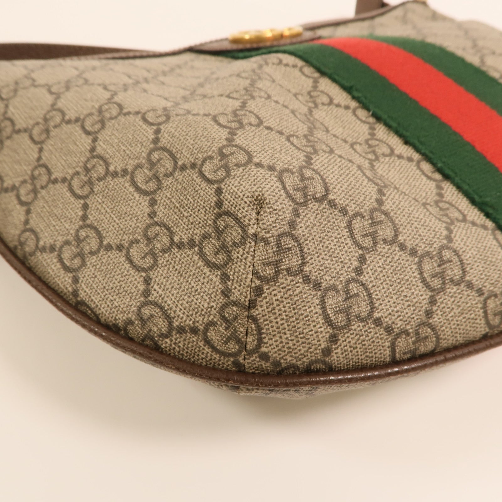GUCCI 塗層帆布Ophidia GG Small金扣肩背袋