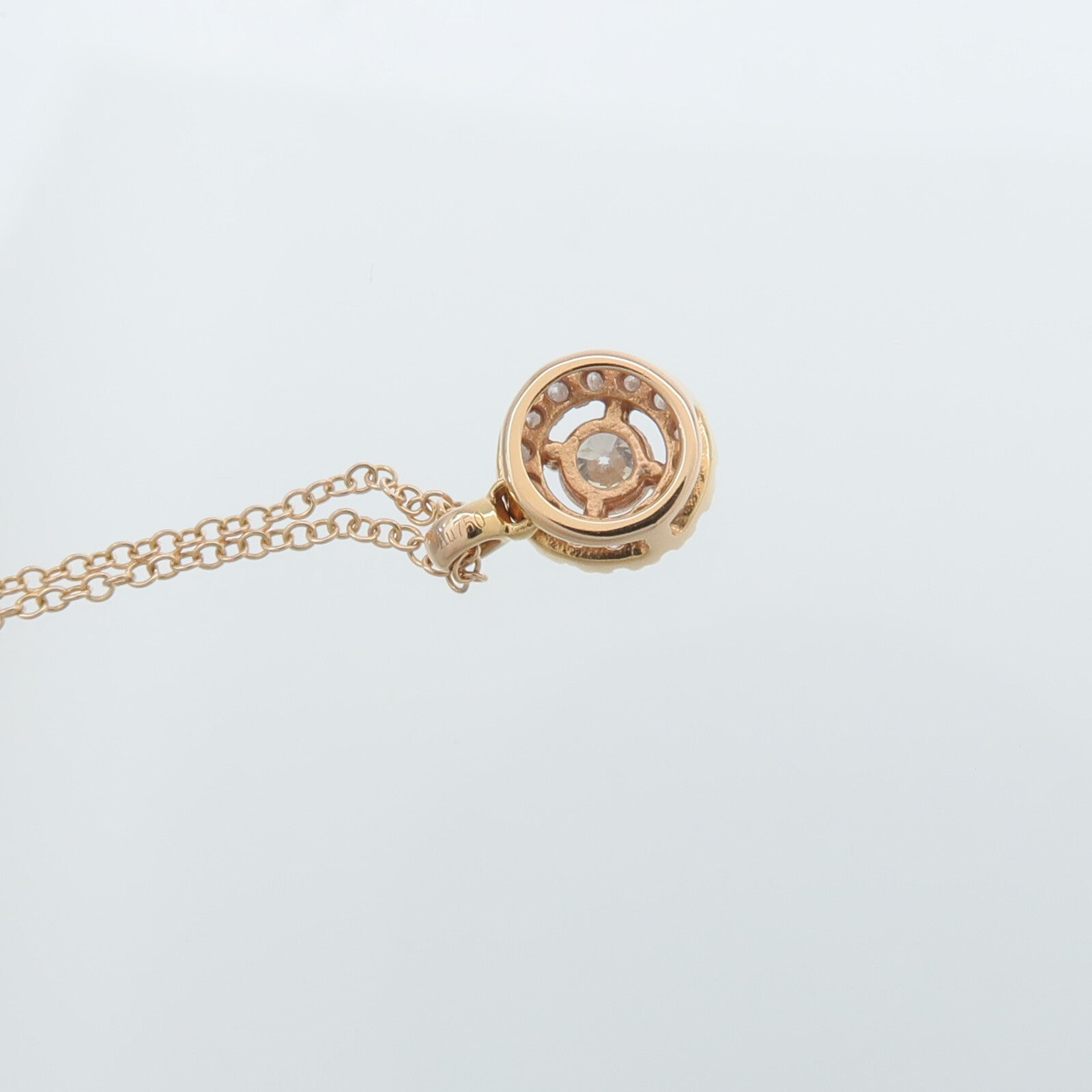 JEWELRY 18K玫瑰金Diamond Necklace鑽石項鍊