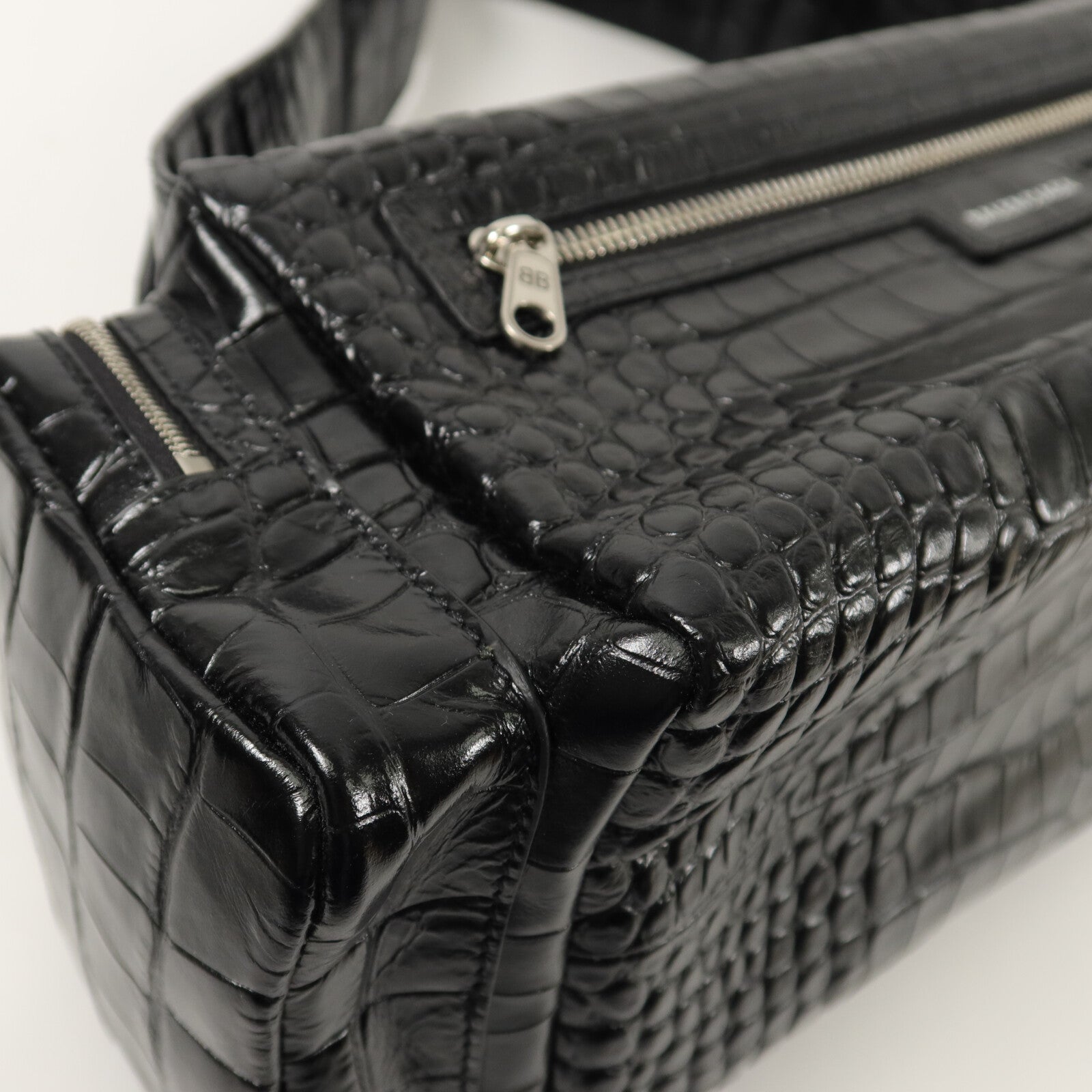 BALENCIAGA 牛皮皮革SuperBusy Sling Bag肩背袋