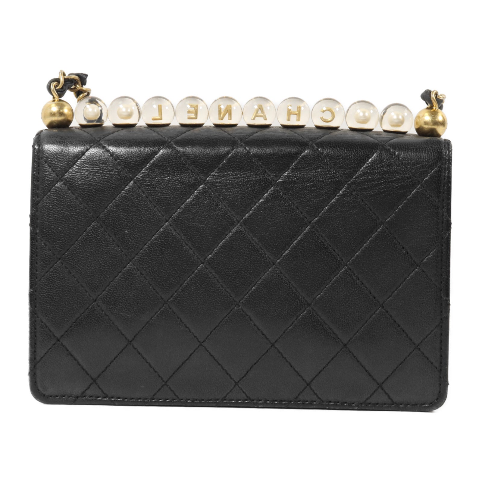 CHANEL 牛皮皮革Chain Flap Bag鏈帶肩背袋