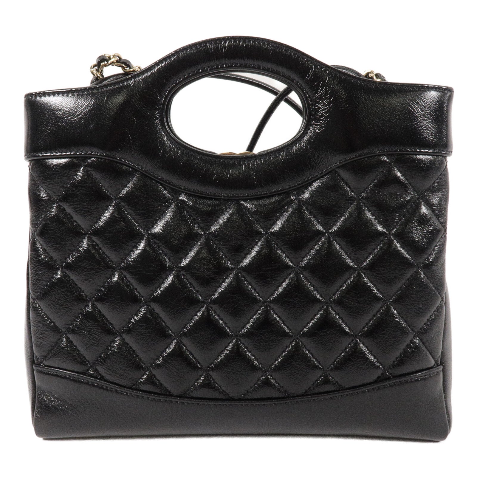 CHANEL 牛皮皮革Chanel 31 Mini鏈帶肩背袋