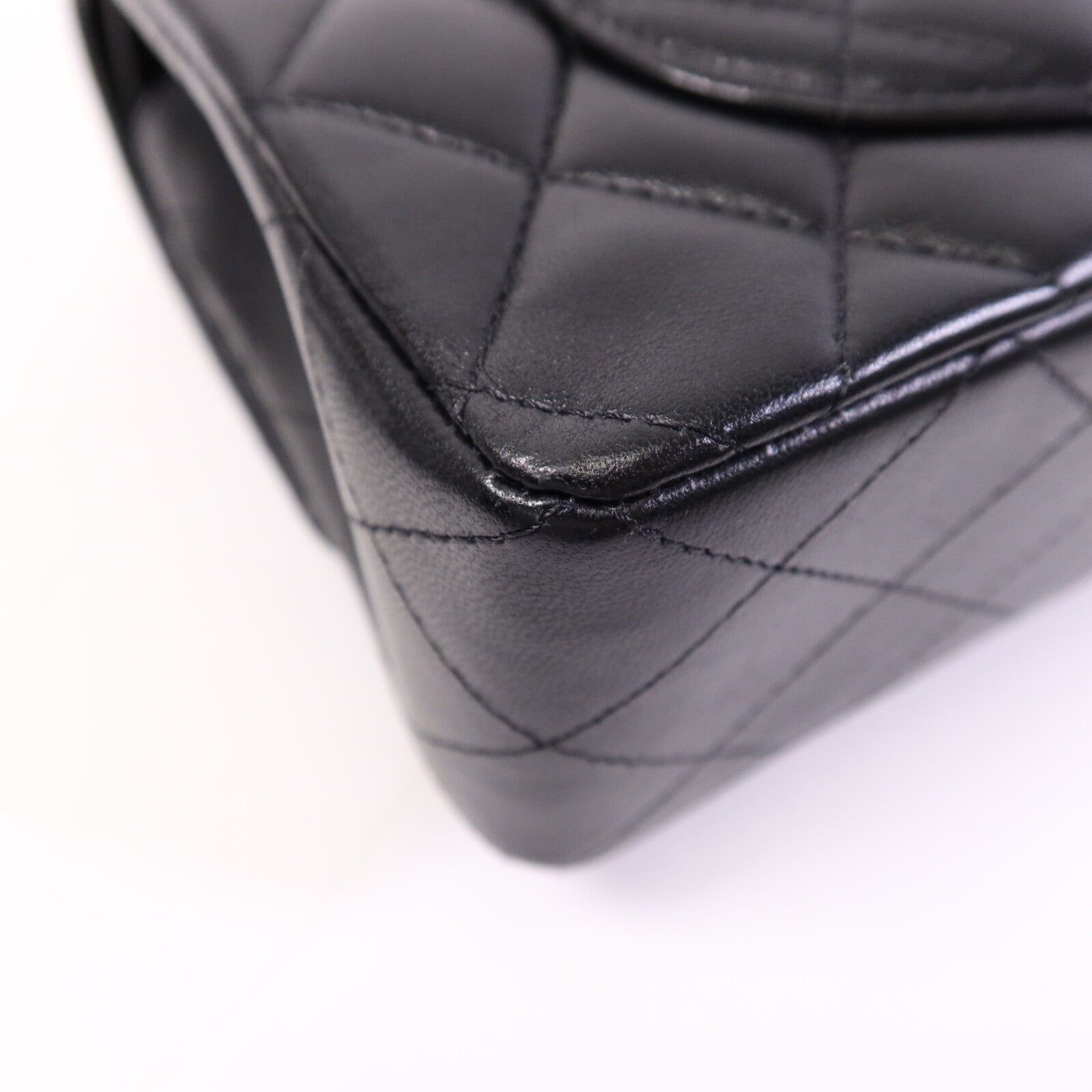 CHANEL 羊皮皮革Classic 23金扣鏈帶肩背袋