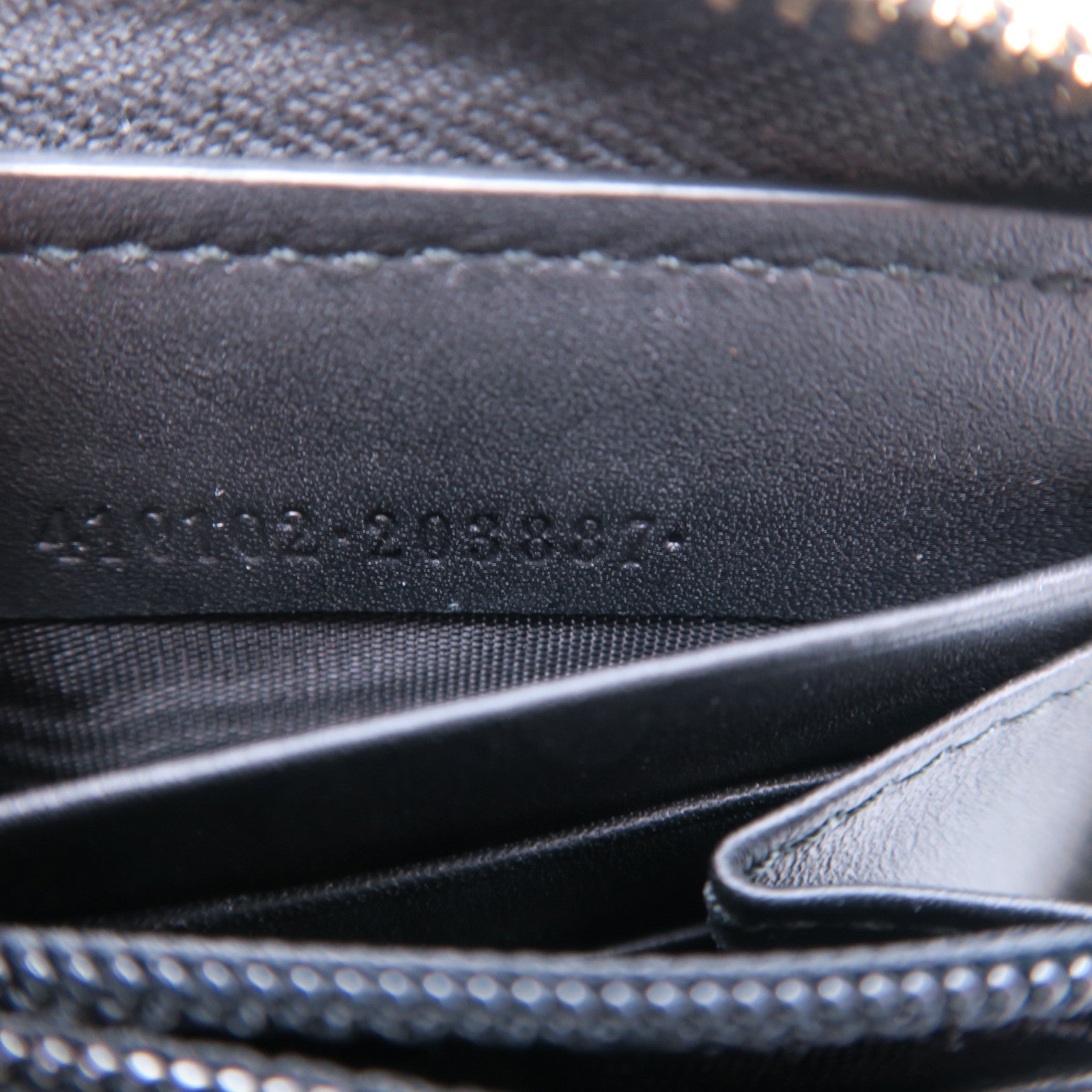 GUCCI 【清倉大減價】塗層帆布 Zipper Long Wallet金扣拉鍊長錢包啡色