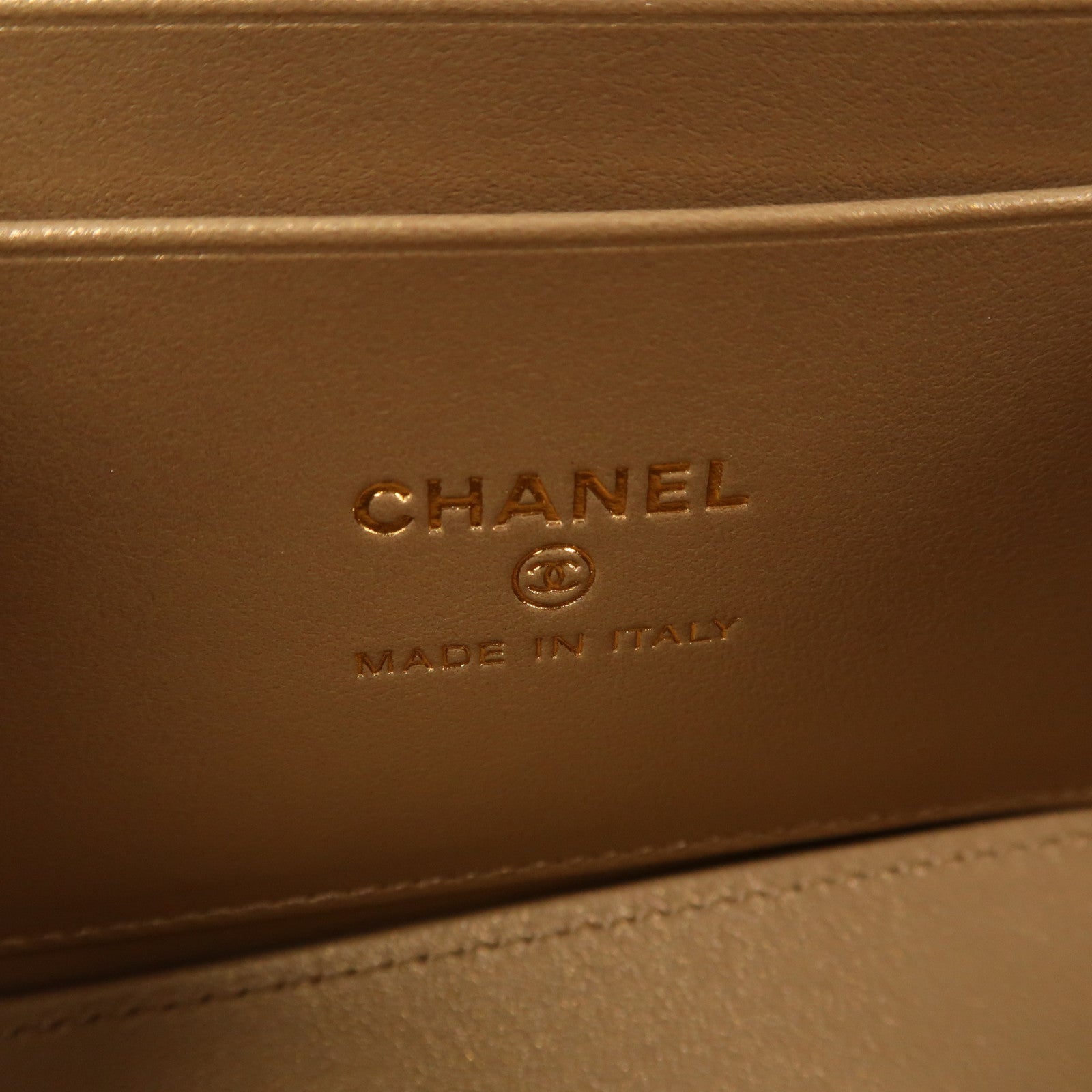 CHANEL 菱格羊皮皮革Vanity Case金扣鏈帶肩背袋粉紅色