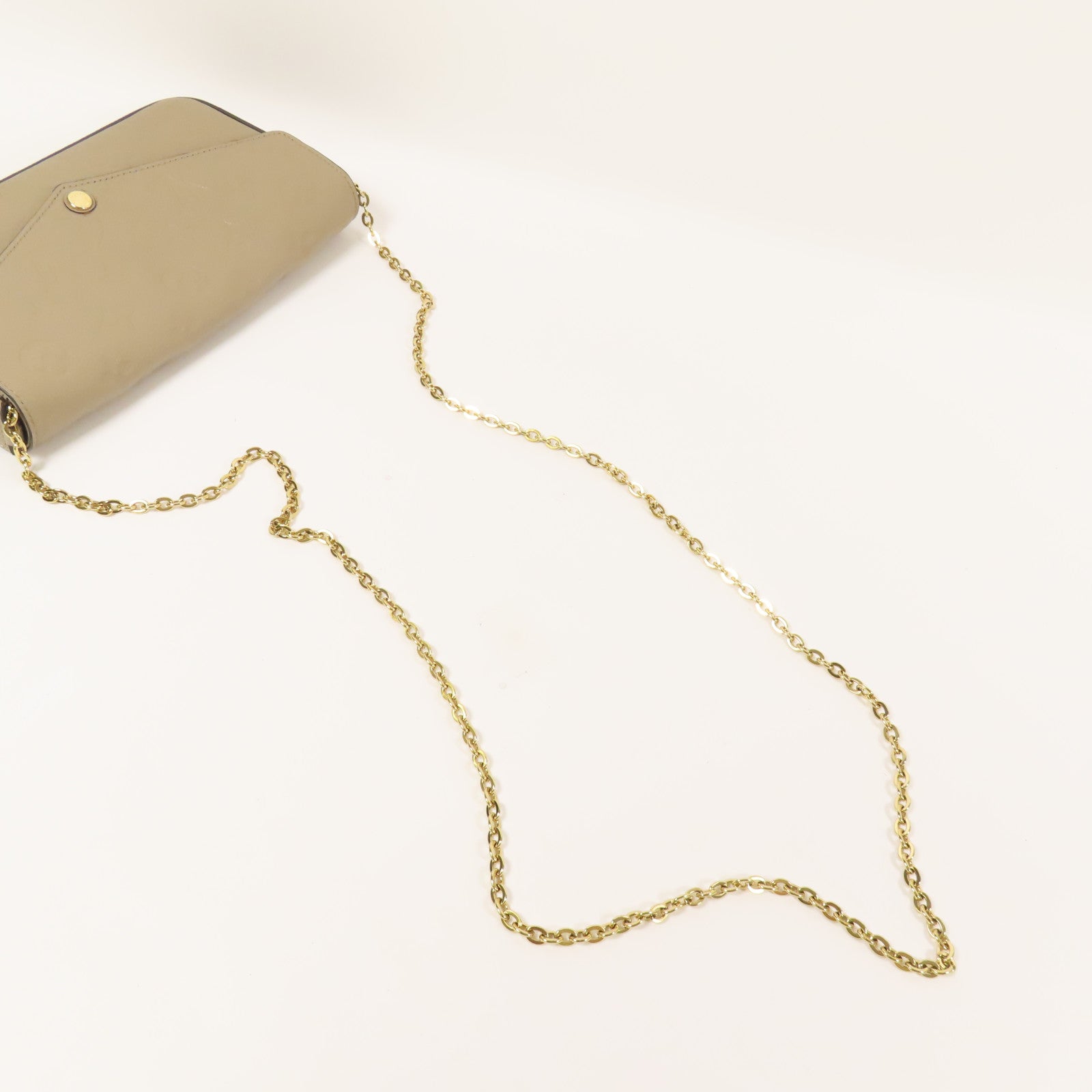 LOUIS VUITTON Monogram Empreinte Pochette Felicie金扣肩背袋