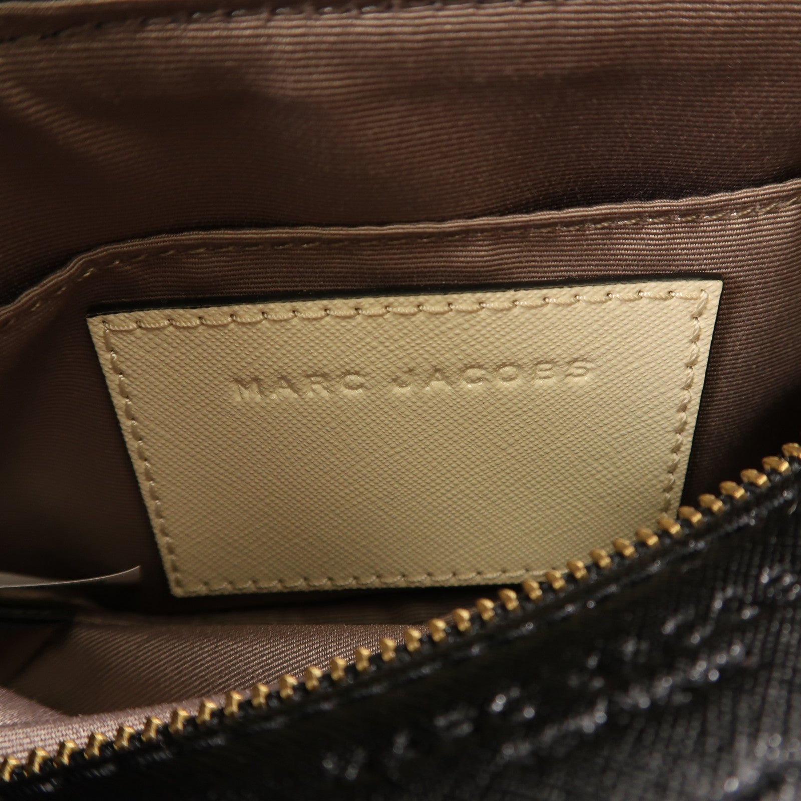MARC JACOBS 牛皮皮革Shoulder Bag金扣肩背袋