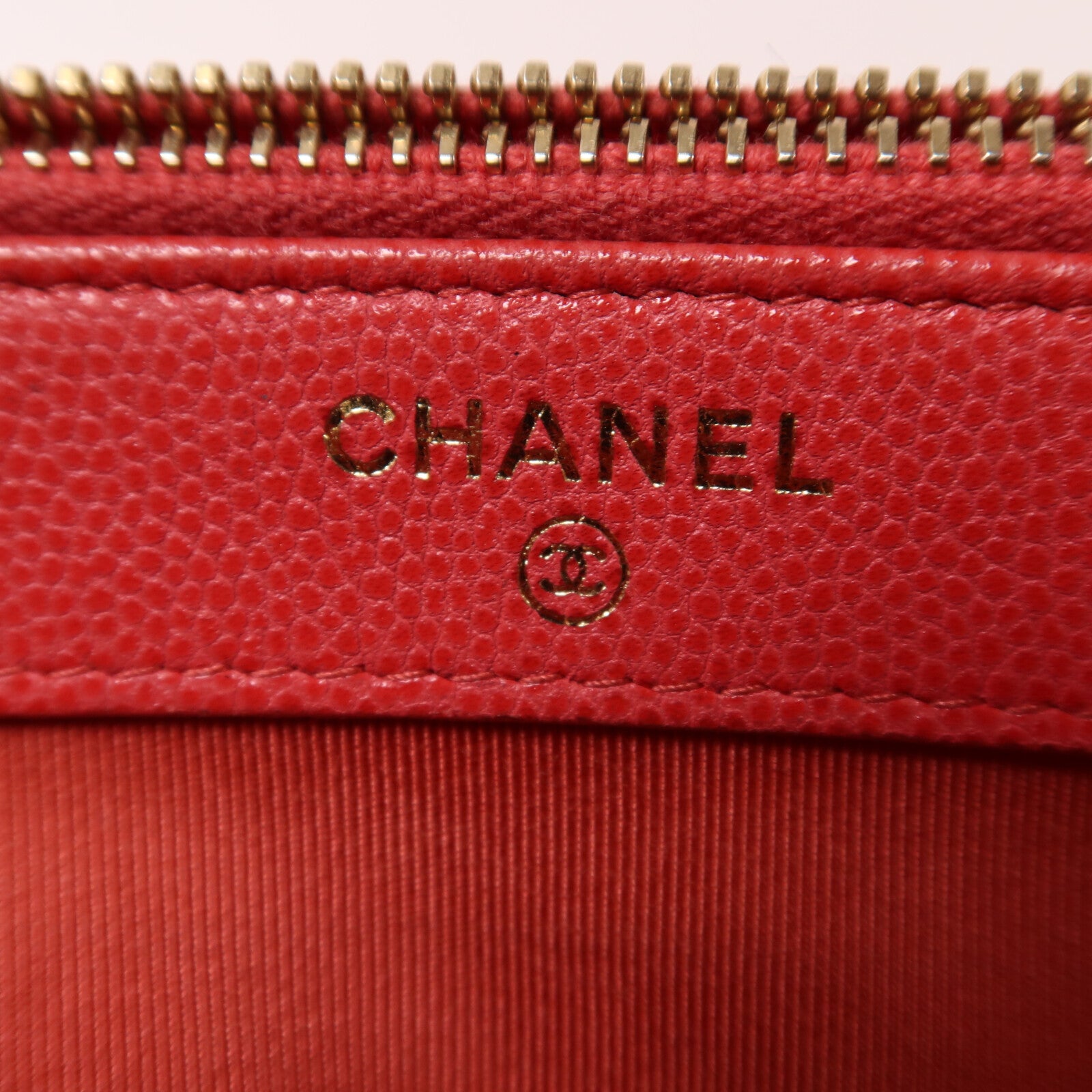 CHANEL 牛皮皮革Chain Shoulder鏈帶肩背袋