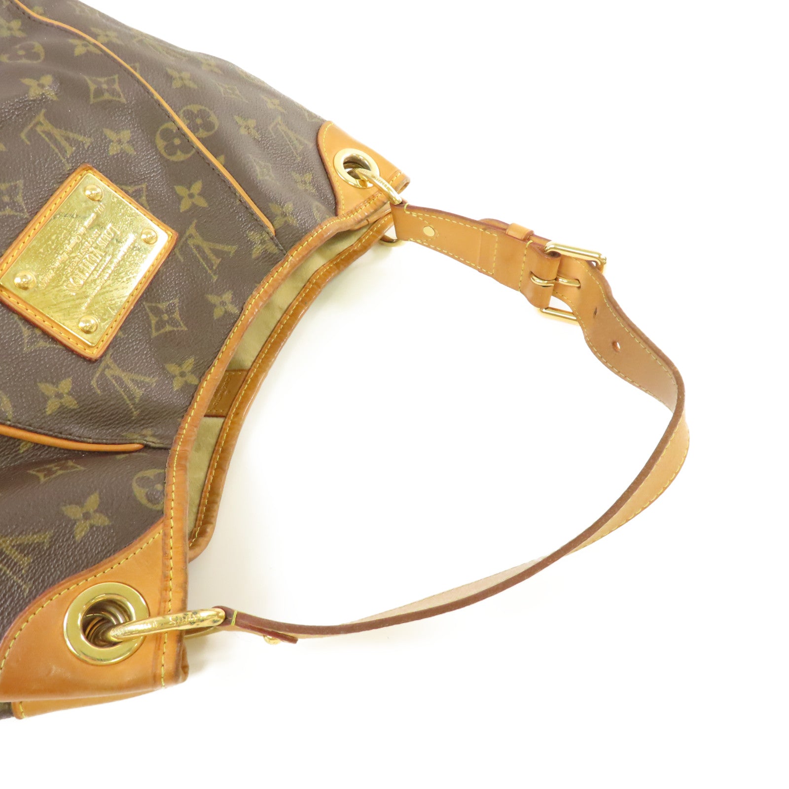 LOUIS VUITTON **【激減優惠】Monogram Galliera PM Shoulder Bag金扣肩背袋啡色