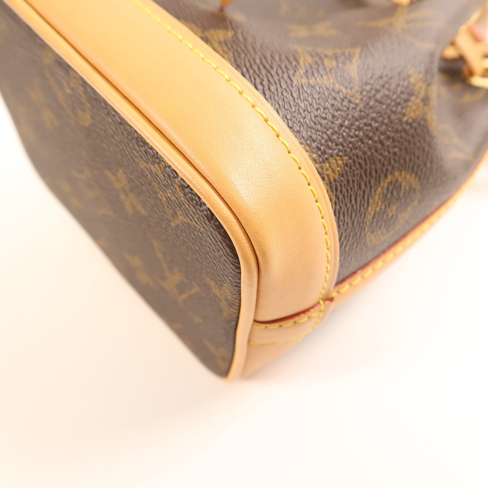 LOUIS VUITTON Monogram Nano Noe金扣手挽肩背兩用袋