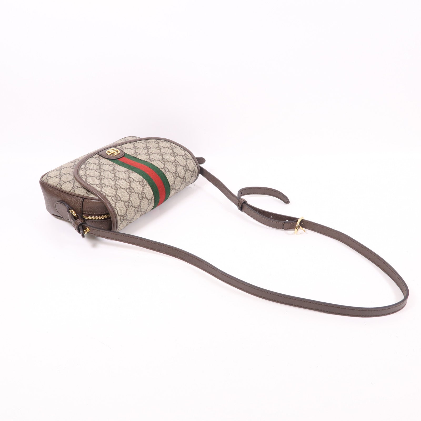 GUCCI 塗層帆布Ophidia GG肩背袋