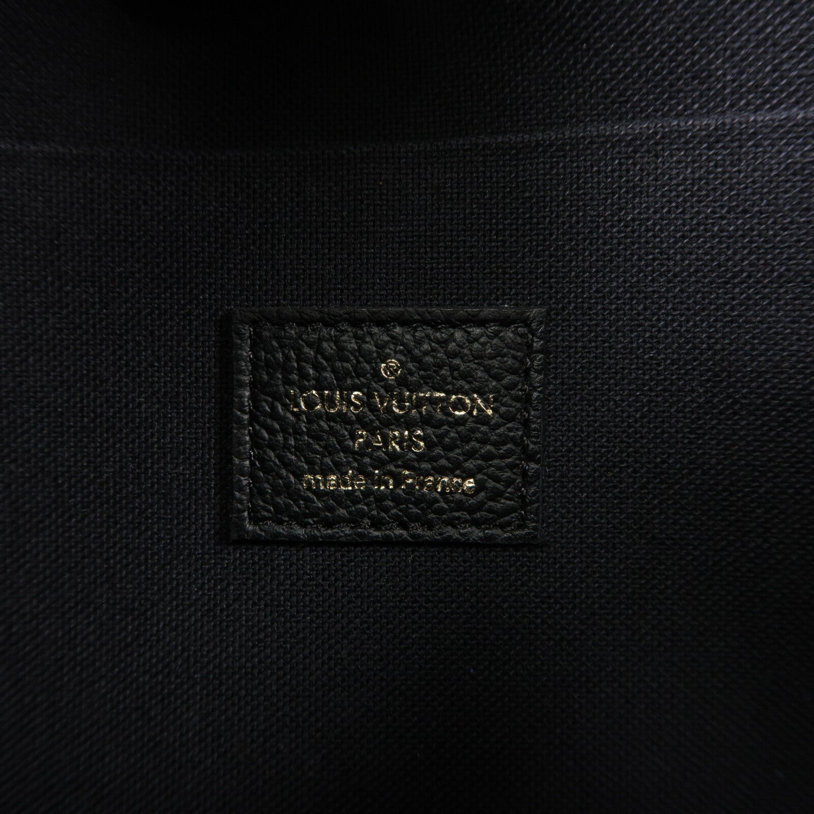 LOUIS VUITTON Monogram Empreinte Felicie Pochette鏈帶肩背袋