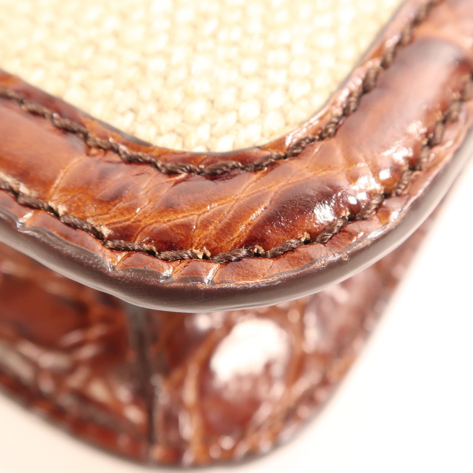 SAINT LAURENT 帆布Lecarre金扣肩背袋